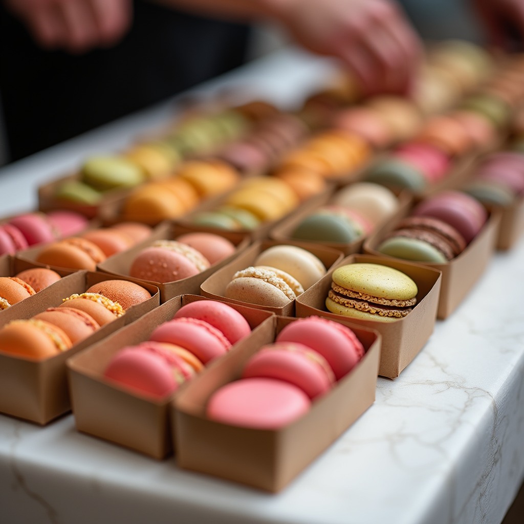 We perfect repeatable batch profiles so our macarons deliver consistent shells, exact fillings, and event-ready durability. Our exclusive focus means predictable flavor, color, and performance—order after order. Link in bio 🍰🔁✨ #macarons #wholesale #catering #bakery