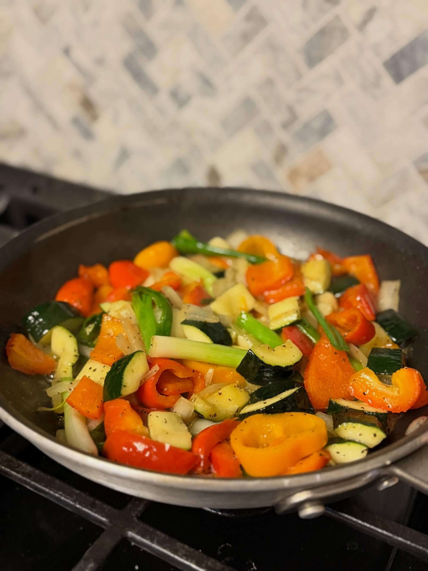 Veggie dinner #wellness #vegan #dinner #organic #cheflife