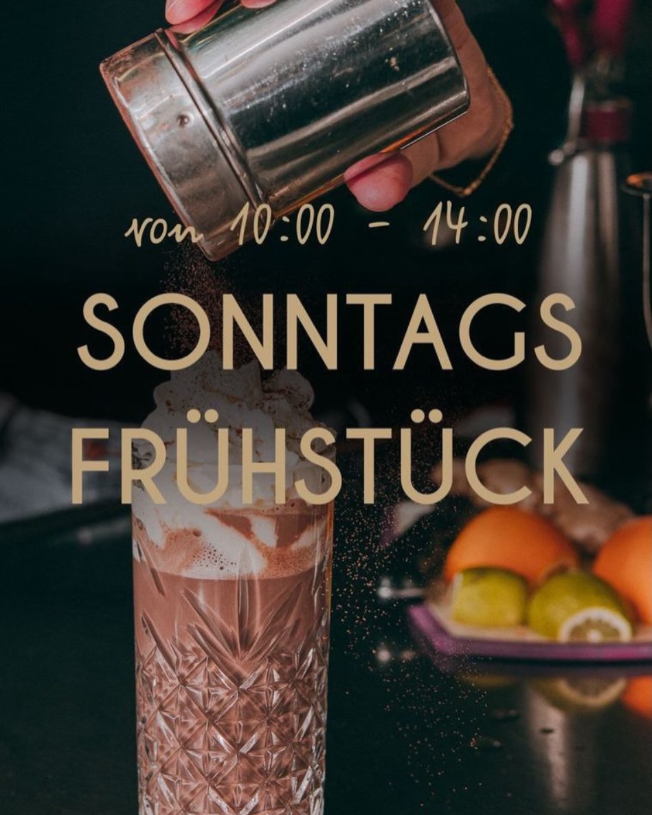 Morgen ist endlich wieder Sonntag.
Frühstück 🥞 bei uns ab 10 Uhr.
Wir freuen uns auf euch