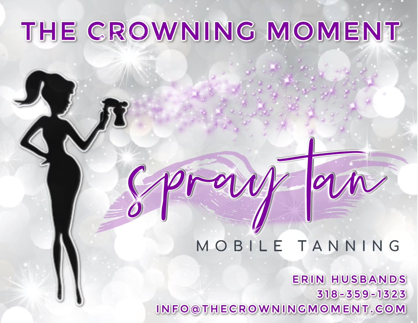 Ever wonder how to get that flawless, stage-ready glow every single time? I’ve perfected a mobile spray tan and skin-prep routine that works in heat and humidity — so you walk on stage confident and camera-ready. 🌤️✨
I bring professional, consistent results right to your door, saving you time and stress! My step-by-step skin-prep keeps color even, lasts through competition, and helps judges see the polished you. Ready to stop worrying about tan lines and touch-ups? Book your mobile session today, and let’s make your glow unforgettable. 💜
#thecrowningmoment #spraytan #coaching #pageant #queen