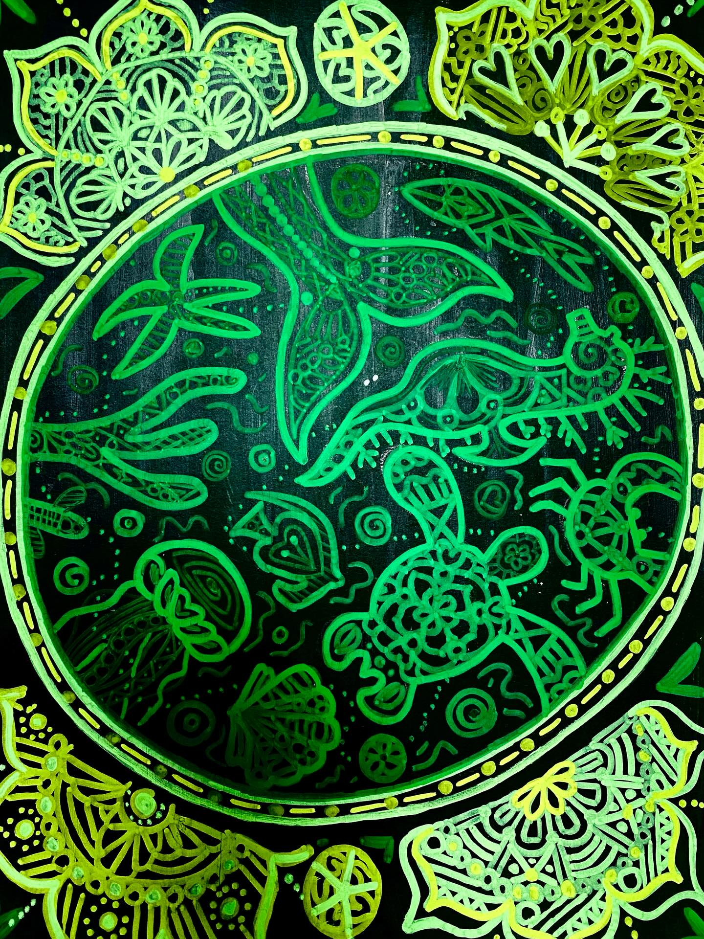 #graphisme #posca #acrylique Clemence