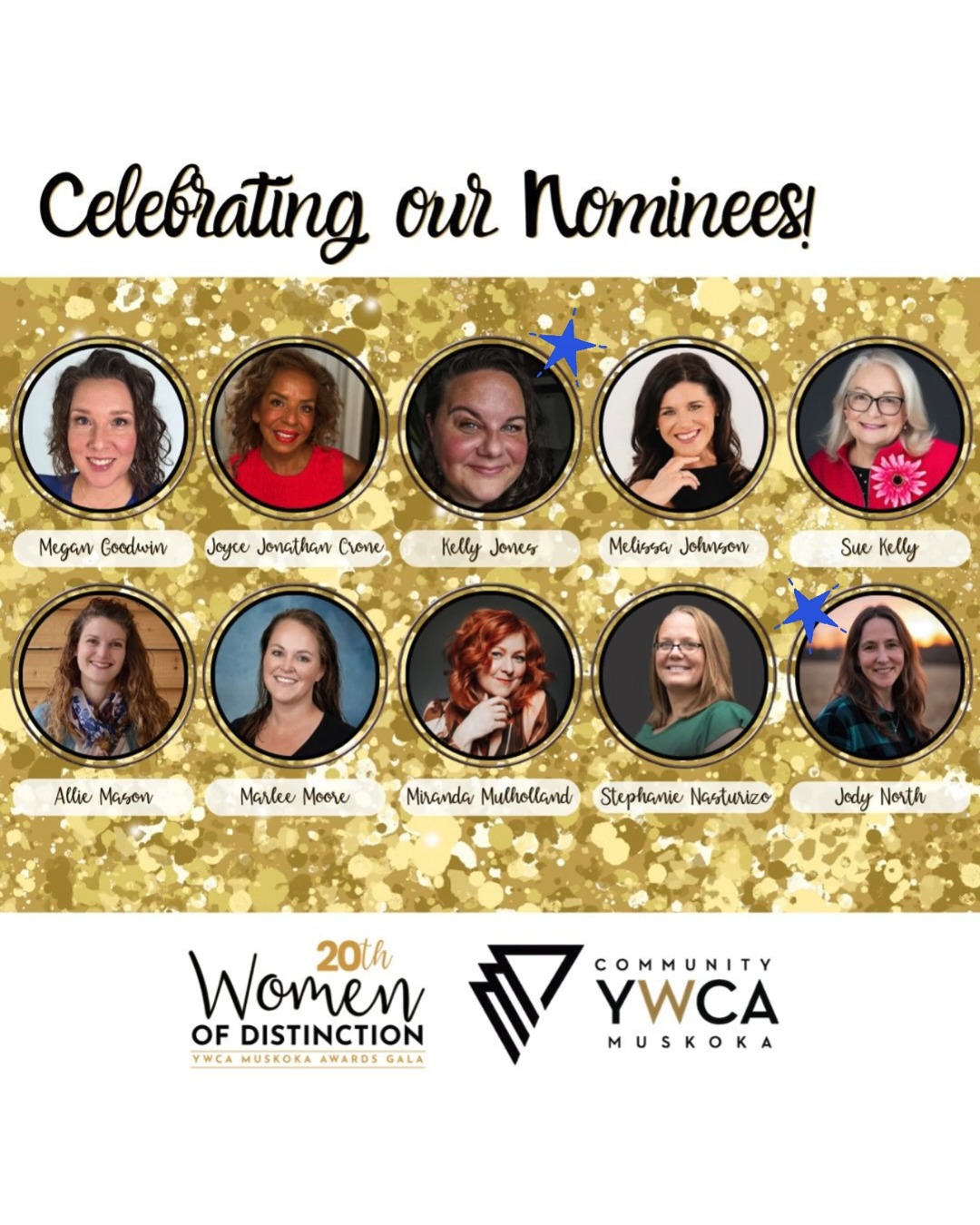 We spy with our little eyes…
…two of our team members nominated for a Women of Distinction Award! Kelly Jones, our Community Outreach Facilitator, and Jody North, our Executive Director, are being recognized for their commitment to our community.
If you know Kelly and Jody, then this announcement probably doesn’t come as a surprise! Both of them have such big hearts for others, and show up for their community with kindness, care, and a good dose of humour. We’re happy to see them being recognized for their achievements because they make our Muskoka communities a better place to be! 💙
Congratulations to all the women who have been nominated for this year’s Women of Distinction Award. It’s inspiring to see community leaders and changemakers recognized for their contributions at this special event hosted by @ywcamuskoka.
🏆 If you’d like to celebrate this incredible group of women, you can get tickets for the YWCA Muskoka Award Gala on April 2 at the link in our bio.