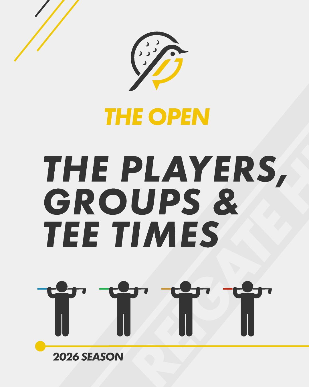 The players are locked in for our first event of the 2026 Season!
Find out who's going out with who as we take on the hills of Reigate
🏆 The Open
🗓 Saturday 7th March
📍 Reigate Hill GC, Redhill, RH2 0TU
NB - Surprisingly our handicap records are not hooked up to APIs with everyone's individual golf apps and therefore can be subject to out of date info. If yours is incorrect on your tour card for the event, just make sure we are aware ON THE DAY for your handicap to be accurate in the Squabbit app 🏌
#LFGTour #LFGTour2026Season #Golf #GolfSociety #CasualCompetition #FullSwing