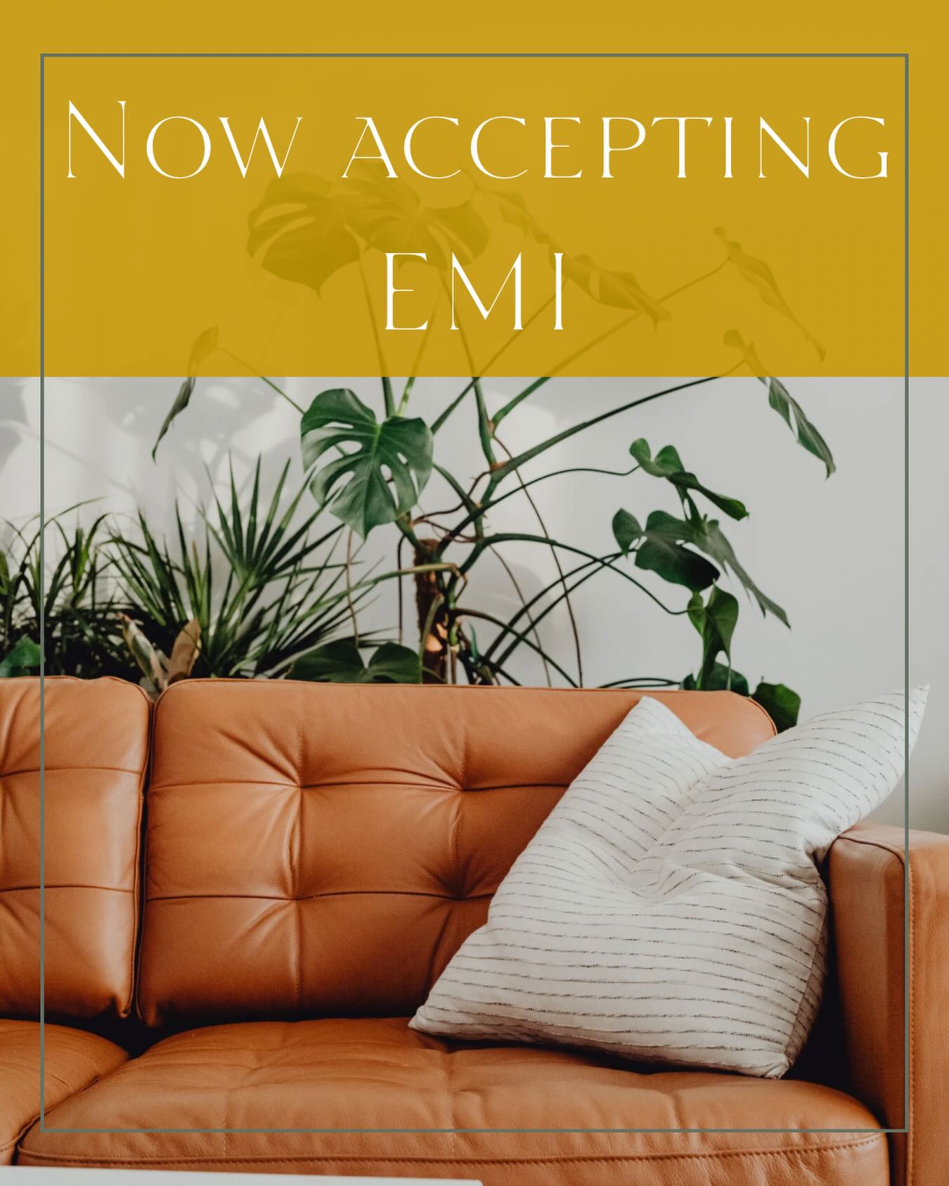 You asked. We listened.
We are officially accepting EMI Insurance at Xenia Counseling 🎉
Therapy should feel supportive — not financially overwhelming. If you’ve been putting off care because of coverage, now’s the time.
Ready to begin?
Head to the link in our bio and mention EMI when you reach out.