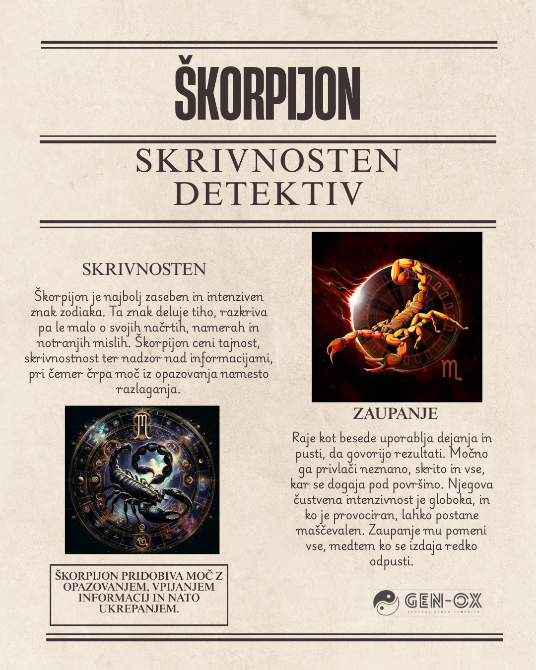 #škorpijon #astrologija