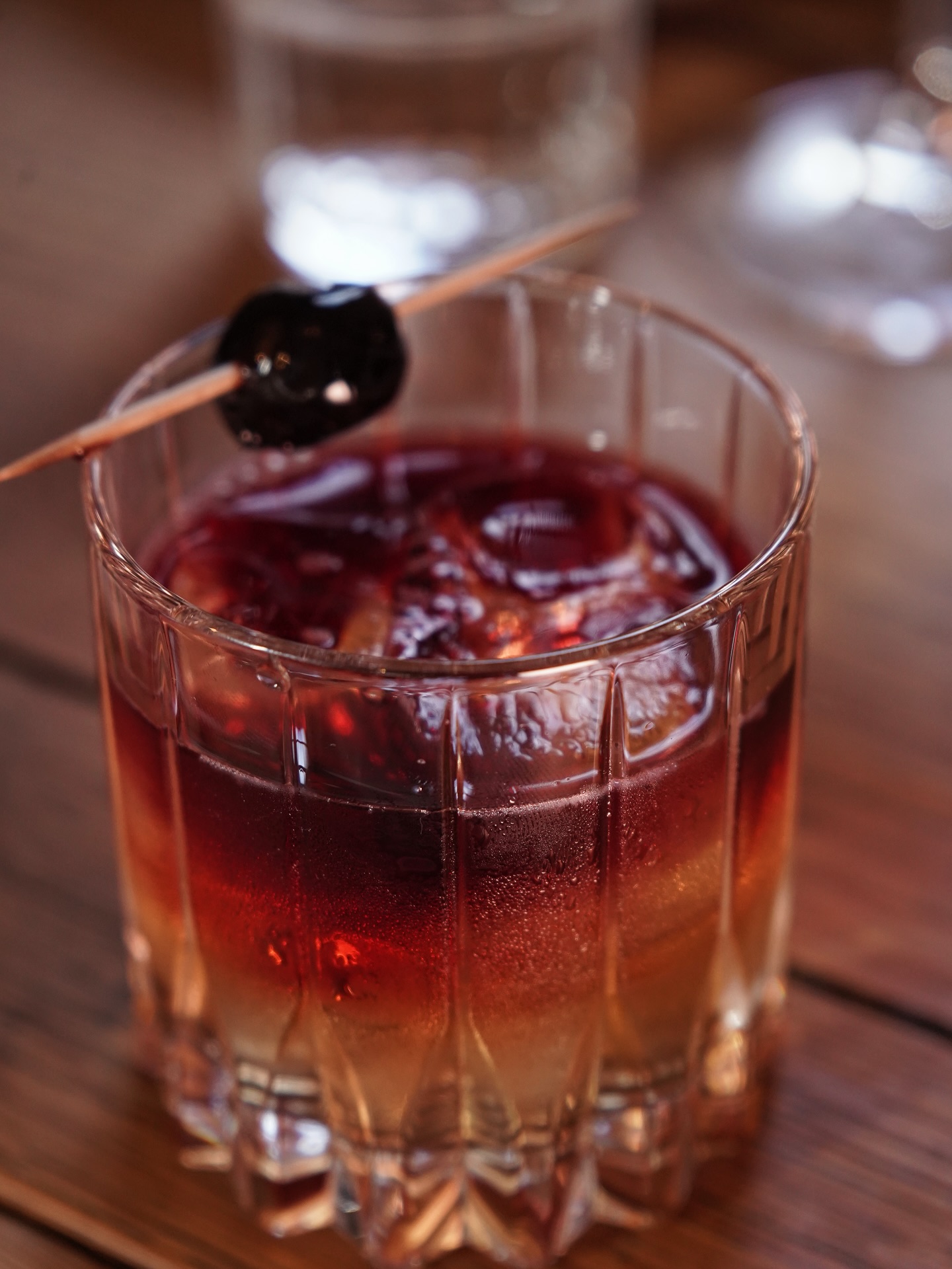 Our New York Sour…a classic whisky sour with a red wine float & maraschino cherry!
You can thank Max for this one next time you see him!