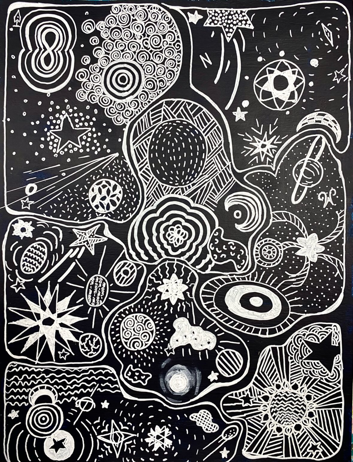 #graphisme #posca #acrylique Thaïs