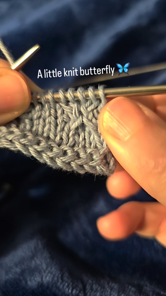 Day 6/100
This stitch pattern is fiddly but it brings me joy 🦋💙
@dothe100dayproject #dothe100dayproject #100daysofknitting