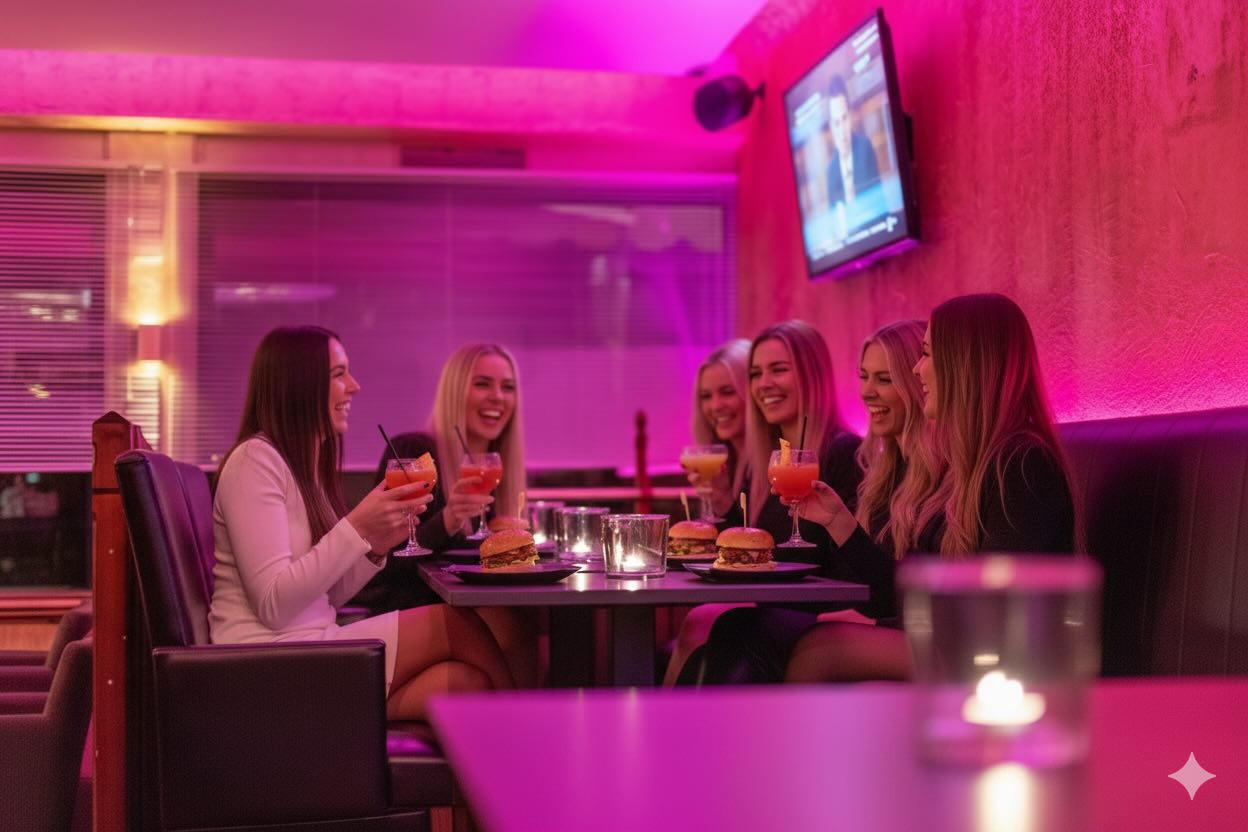 Freunde, Drinks, gute Stimmung – genau so fühlt sich ein perfekter Abend bei uns im Mojito Emden an. 🍹✨
Lass den Alltag draußen und genieße bei uns Cocktails, leckeres Essen und die beste Atmosphäre für einen entspannten Abend mit deinen Lieblingsmenschen. Egal ob Mädelsabend, Date Night oder einfach spontan auf einen Drink – hier wird jeder Abend besonders.
🍔 Frische Burger
🍹 Kreative Cocktails
🎶 Gute Musik & entspannte Stimmung
Komm vorbei, stoß mit uns an und mach den Abend zu deinem Moment.#barvibes #cocktails #mädelsabend #emden