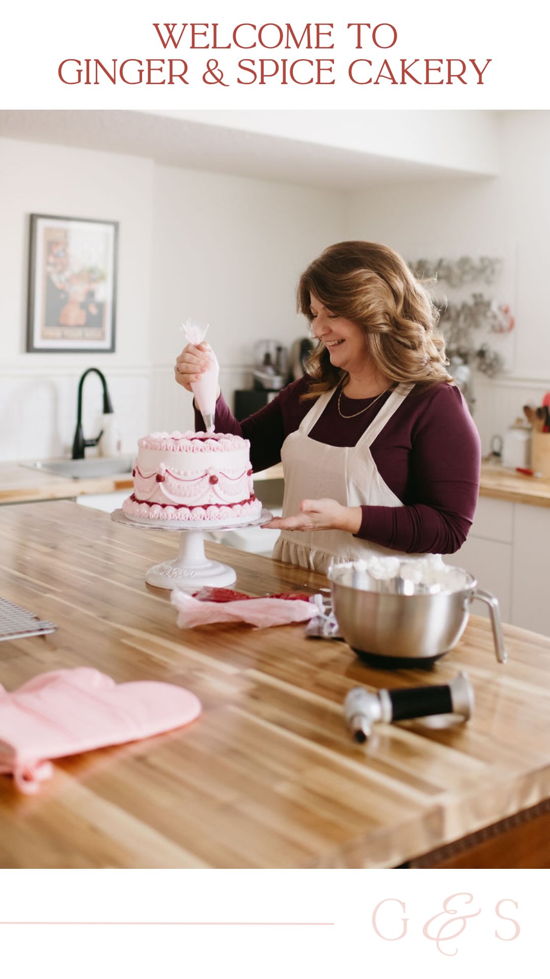 Ginger & Spice began with a love for slowing down and paying attention — to the ingredients, the process, and the moments we’re really here to celebrate!
Every cake you see comes from a quiet kitchen, made from scratch and finished by hand. Not because it’s the fastest way but because it’s the way that feels right.
I believe dessert should be more than something served at the end of the night. It should be part of the experience. A gathering point. A detail that lingers long after the plates are cleared.
My desserts are for those who care about the feeling a space holds — who value beauty, intention, and the meaning behind every choice.
This is a place for thoughtful celebrations, for nostalgia and elegance, and for moments that deserve to be remembered.
Welcome to Ginger & Spice Cakery 💕