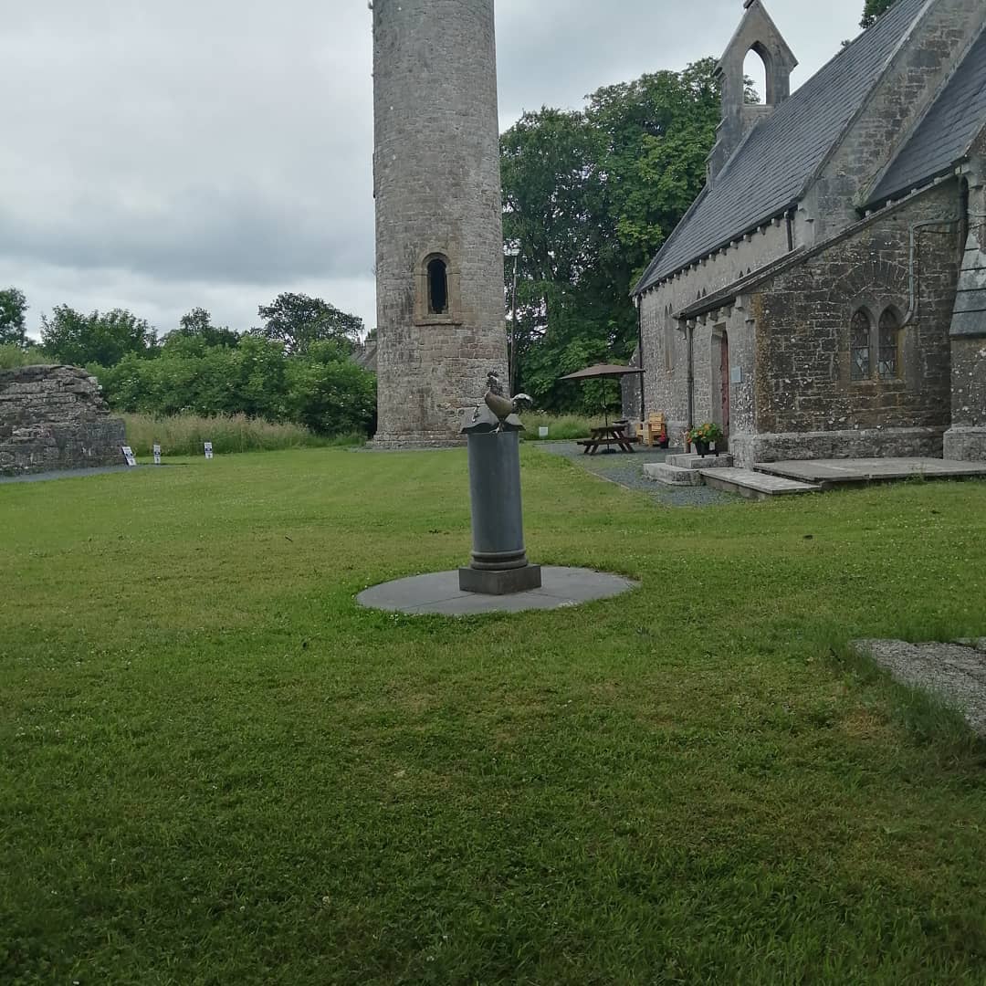 Arrived at timahoe for a historical weekend with some viking friends