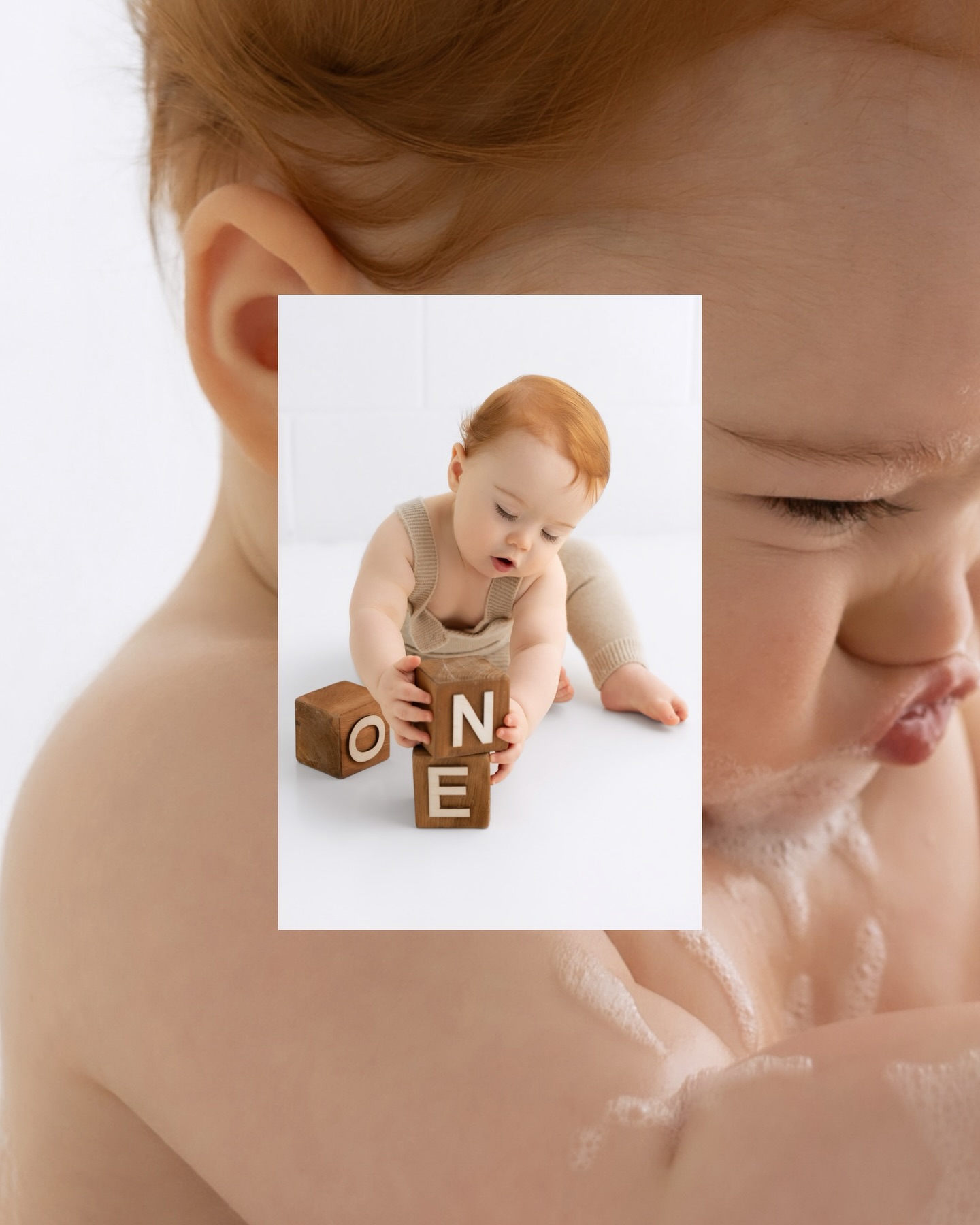 First birthday photos with you & your baby...