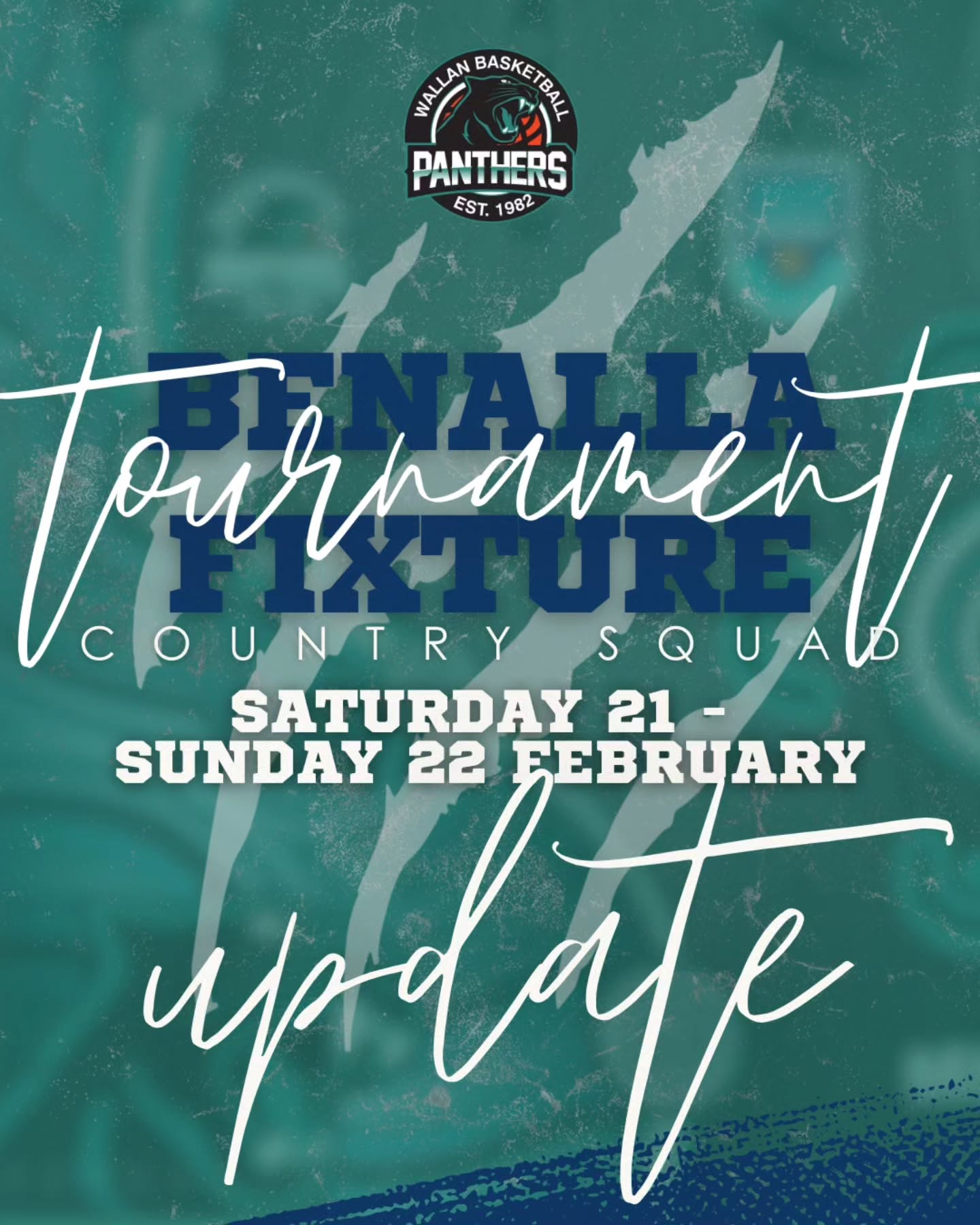 Day 1 of the Benalla tournament is done! The Panthers showed grit all day long and now it is time to reset and reload, because today we head into finals!
Only the top 2 from each division will make finals, play hard Panthers and good luck!
#CountrySquad #RoadtoJCC #BenallaTournament