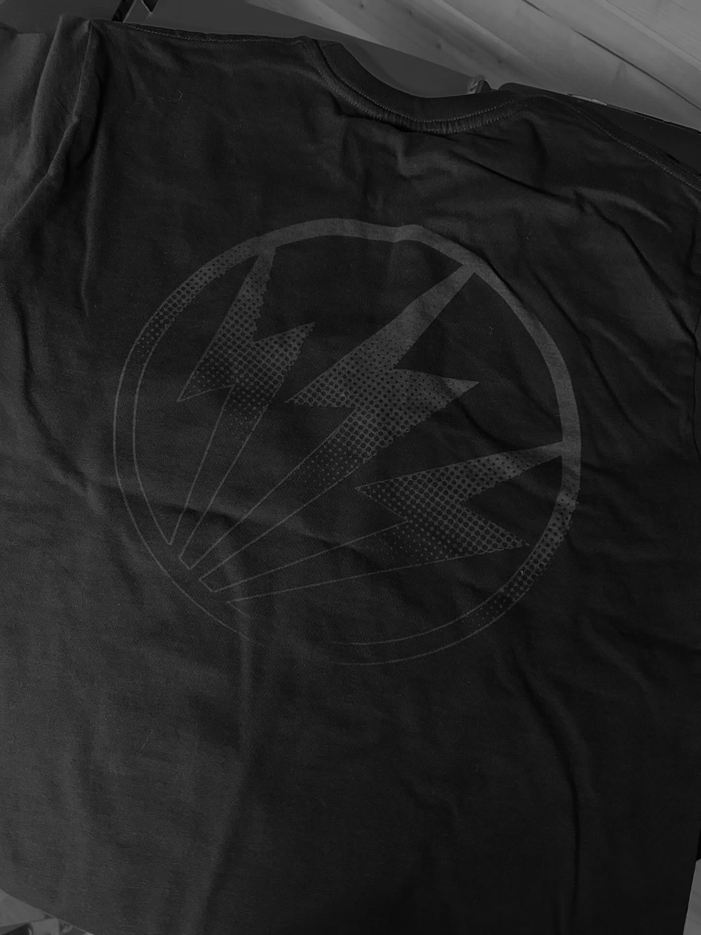 Some new fun tees, super dark grey on black for a barely there print, and of course a restock of the signature hot pink. Thanks again @stickys_speed_shop so glad we added to your fantastic @bikeshedmotoco weekend.
Screen printed sustainably by hand using water based ink in Bedford. Contact us for your quote.