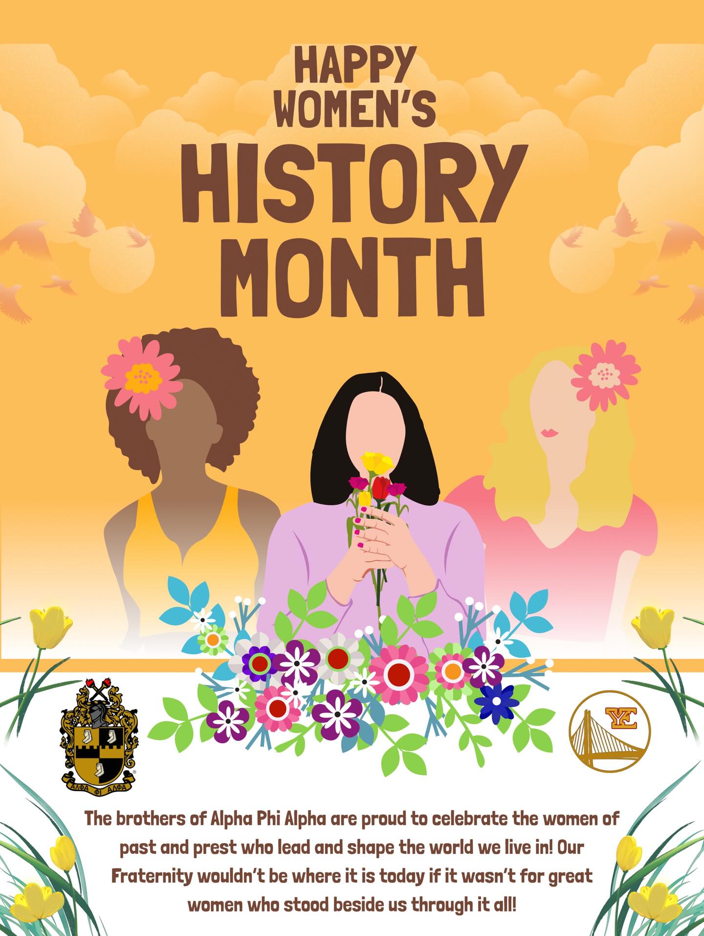 Wishing all the amazing women in our lives a happy Women’s History Month! The Alphas appreciate you!