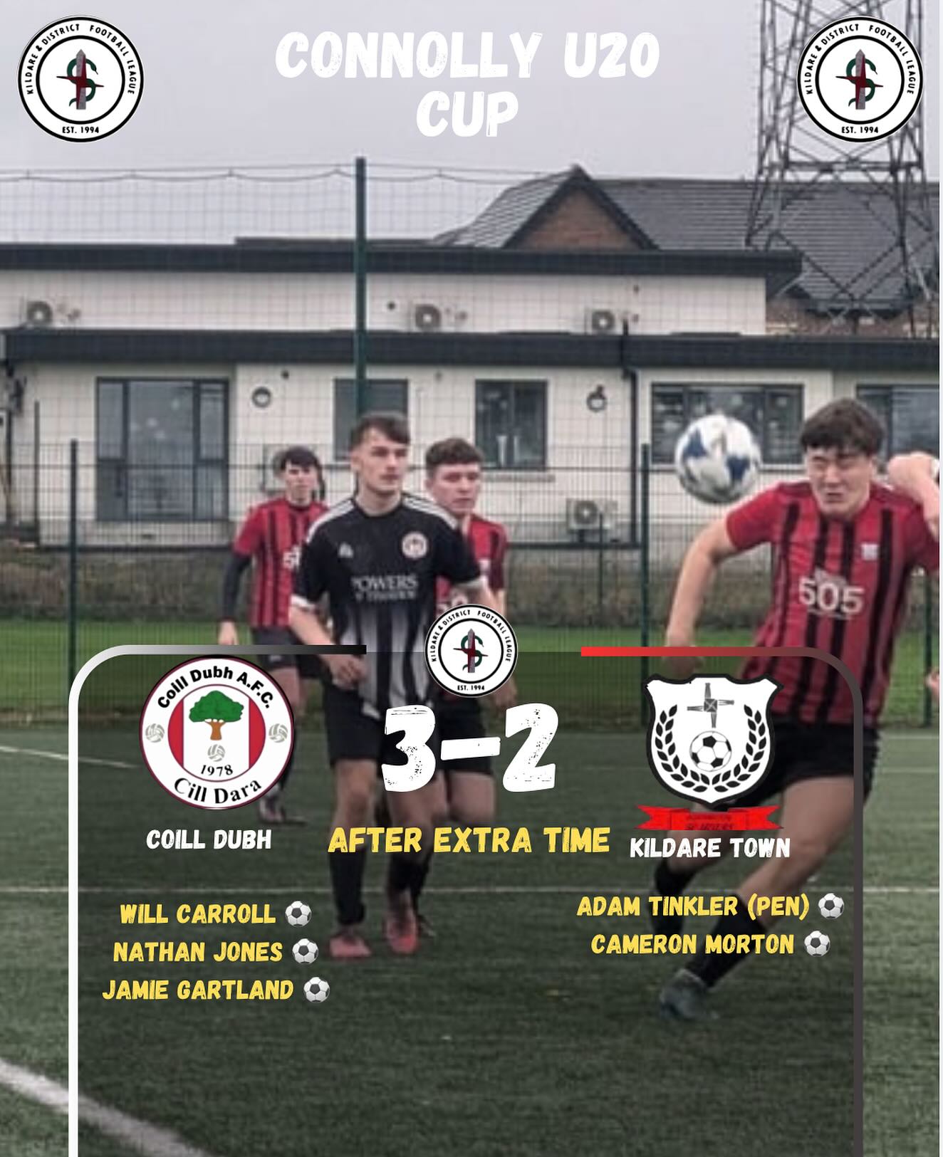 Coill Dubh Afc go through to next round