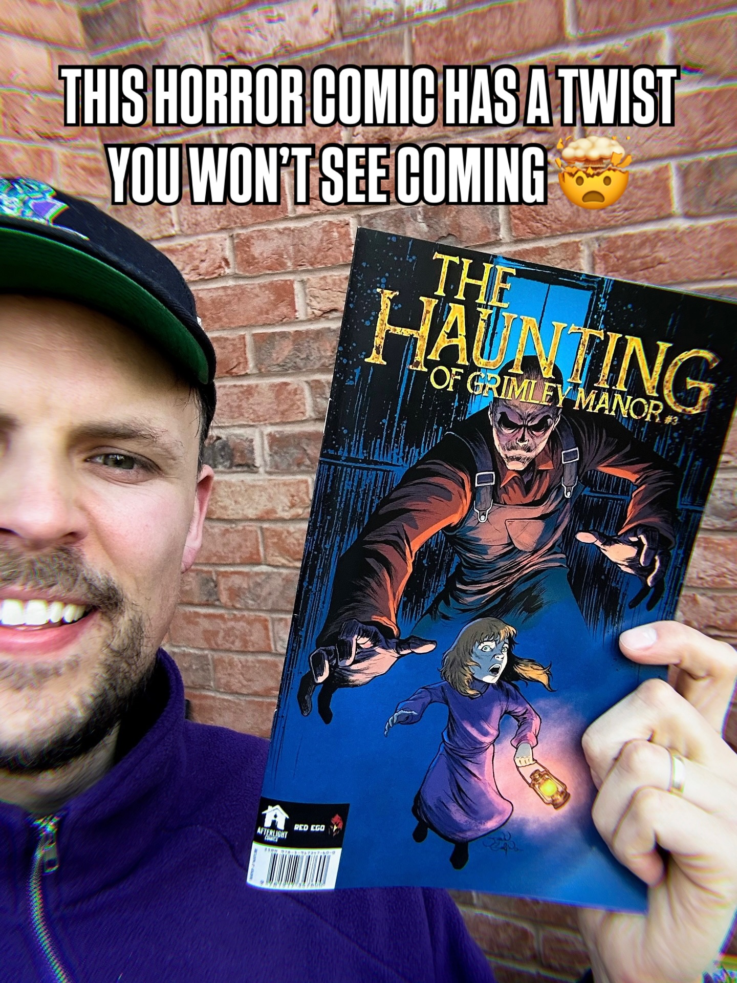 This issue has a twist you WON’T see coming! 🤯
Copies of the penultimate issue in the supernatural Horror Comic The Haunting Of Grimley Manor series just landed.
Delivering exclusively to Kickstarter backers next week, thank you for your support! 🙏