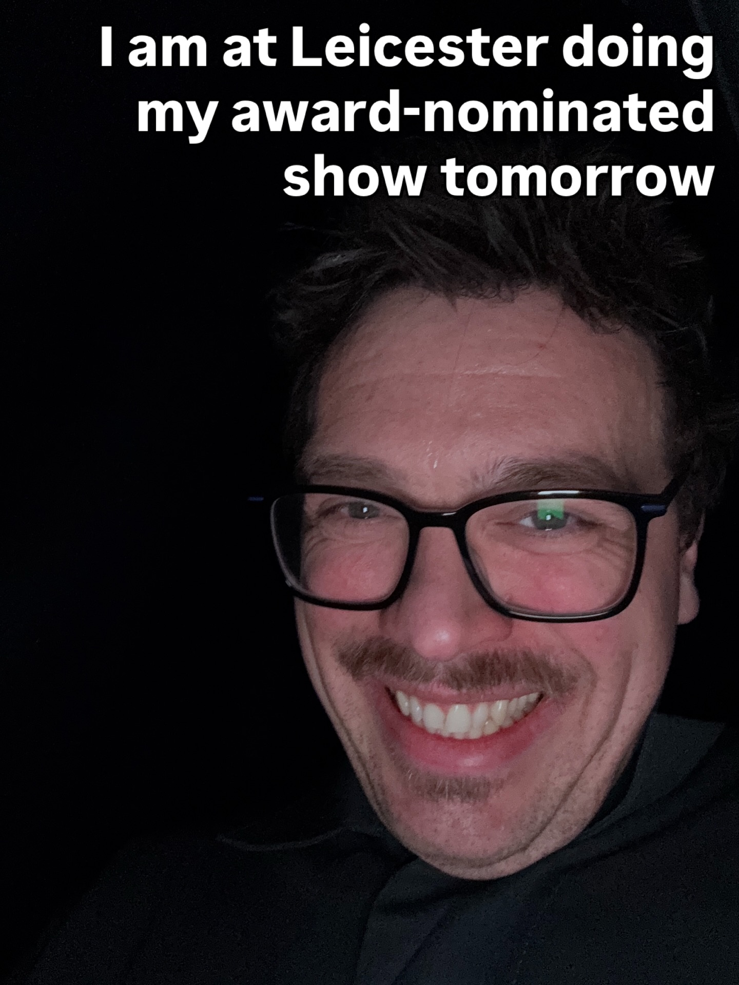 TOMORROW!
My final outing for @leicscomedyfest is my award nominated electro-punk retelling of the Odyssey, Pick up Thy bow and Swim! Oh Mighty King of Ithaca at 7pm @duffysbarleicester as part of the @weirdoscomedy weekend!
Swipe to see a terrifying vision of the future!
Battle giants, cyclops and sirens with the soundtrack it was meant to have, late 00s inspired indie disco!
#leicscomedyfest #leicestercomedyfestival #theodyssey #whatsonleicester