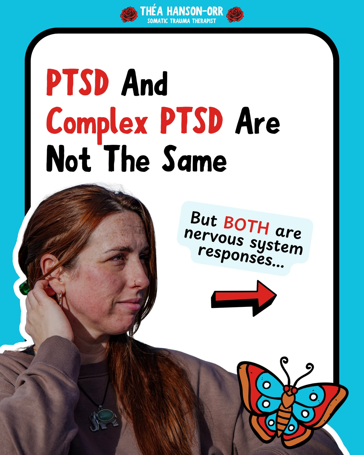 PTSD and cPTSD aren’t about weakness, they’re about adaptation. ⭐️
cPTSD can look a lot more subtle than we realise.
It’s not just from typical abuse situations which we might recognise.
It’s around emotional safety to the degree of feeling like our emotions were welcome and safe to navigate together.
From a somatic, trauma-informed lens, healing begins by helping the body feel safe again. 🤲🏼🤍
#PTSD #PTSDSupport #CPTSD #CPTSDAwareness #ComplexPTSD