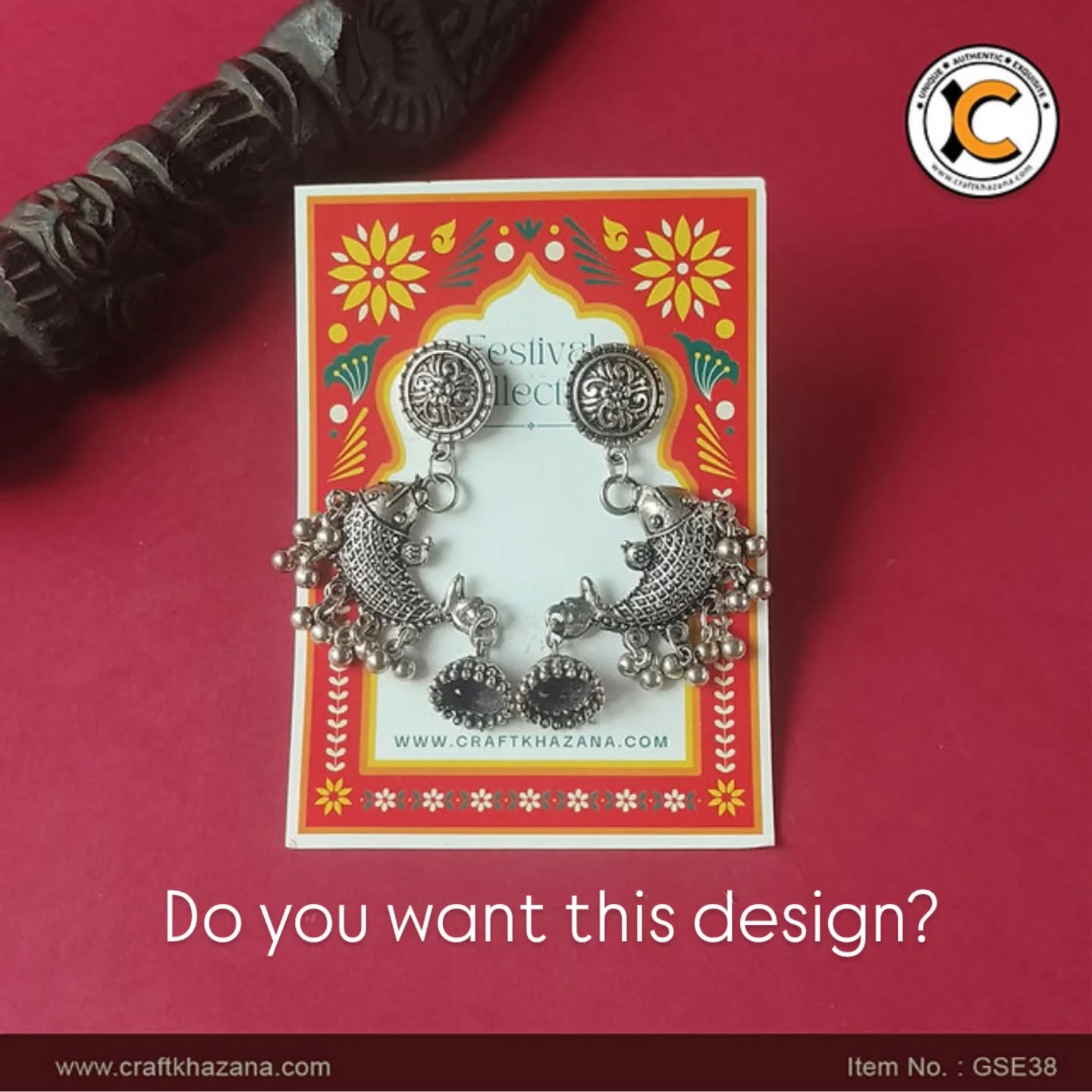Unique as well exclusive handcrafted german silver earrings. Single pieces are made. If you are a large size earrings lover, you should have these in your collection. Comment to buy. #craftkhazana #germansilverearrings #uniqueearrings #earringscollections #lovehandmade