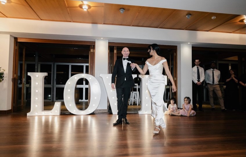 Beautiful wedding & words ➡️ Brisbane wedding LOVE letters - moments like these are why we do what we do.