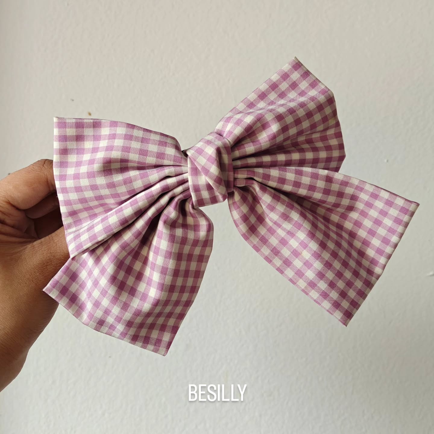 Soft, sweet, and effortlessly chic 🎀✨
This pink gingham bow is the perfect statement piece to elevate any hairstyle — timeless, feminine, and oh-so pretty.
#HairAccessories #HairBow #GinghamStyle #PinkAesthetic #CoquetteStyle
BowTrend, HairInspo, LongHairStyle, HalfUpHair, FeminineFashion, CuteStyle, SoftGirlAesthetic, TrendingNow, StyleDetails, OOTD, Besilly, small business