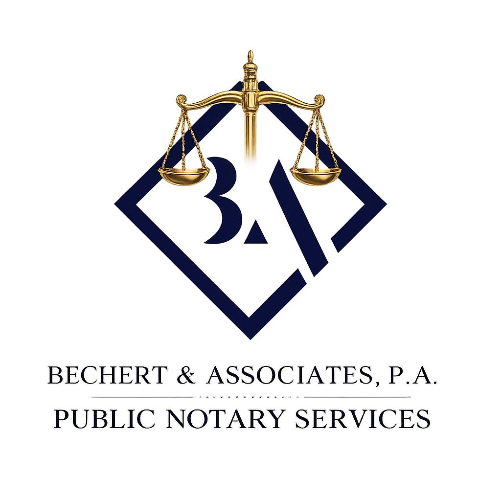 Busy schedule? No problem.
Our law office proudly offers Public Notary services and Online Notarization, so you can notarize documents in person or from the comfort of home.
Easy. Secure. Done right.