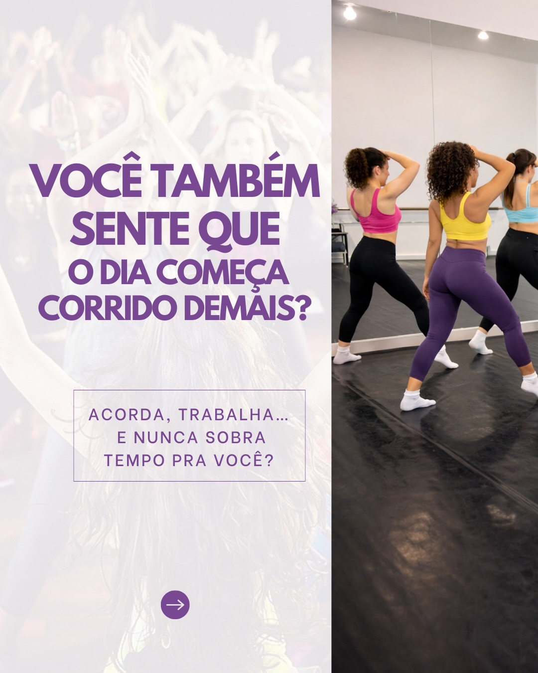 Tem gente que gosta de acordar já no modo automático.
E tem quem prefere começar o dia com energia, música e movimento.
Se você faz parte do segundo time, essa turma foi pensada pra você 💜
Quintas às 7h da manhã.
Antes do trabalho.
Antes das demandas.
Antes do mundo inteiro.
É o seu momento✨
#fitdance #danca #fitness #balneariopicarras #piçarrasbeach