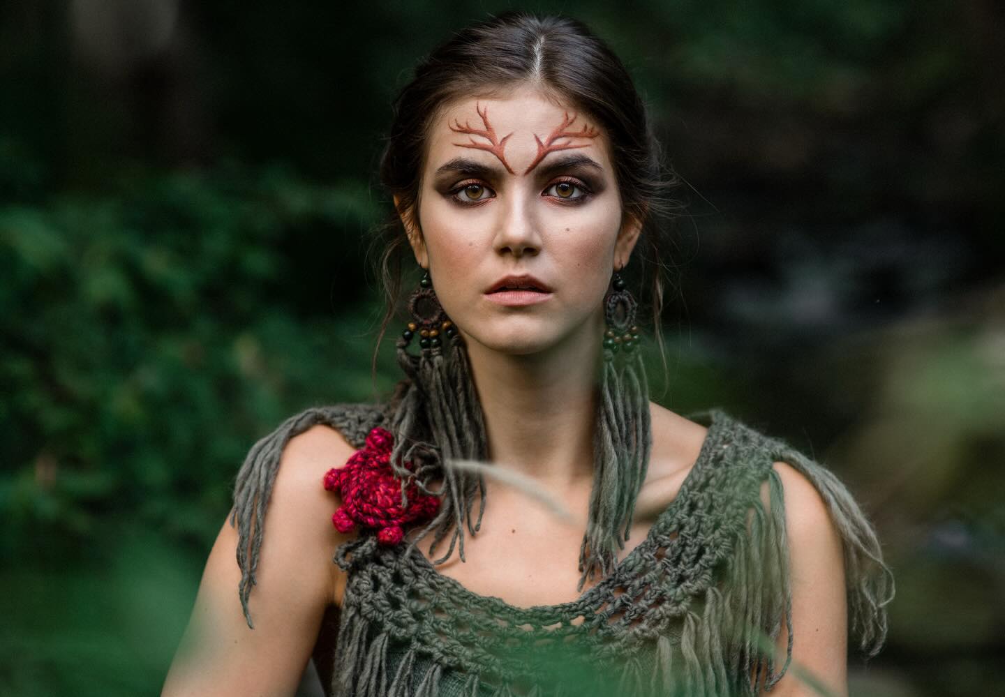 For us Finns Nature connection is the most valued source of happiness. And if you can’t be in the forest, you can wear it. #finnishforestfashion #maimagicwardrobe #finnishfairytaleshop @wfw.ai @vlge__ @gesiartphoto @faeriemagazine