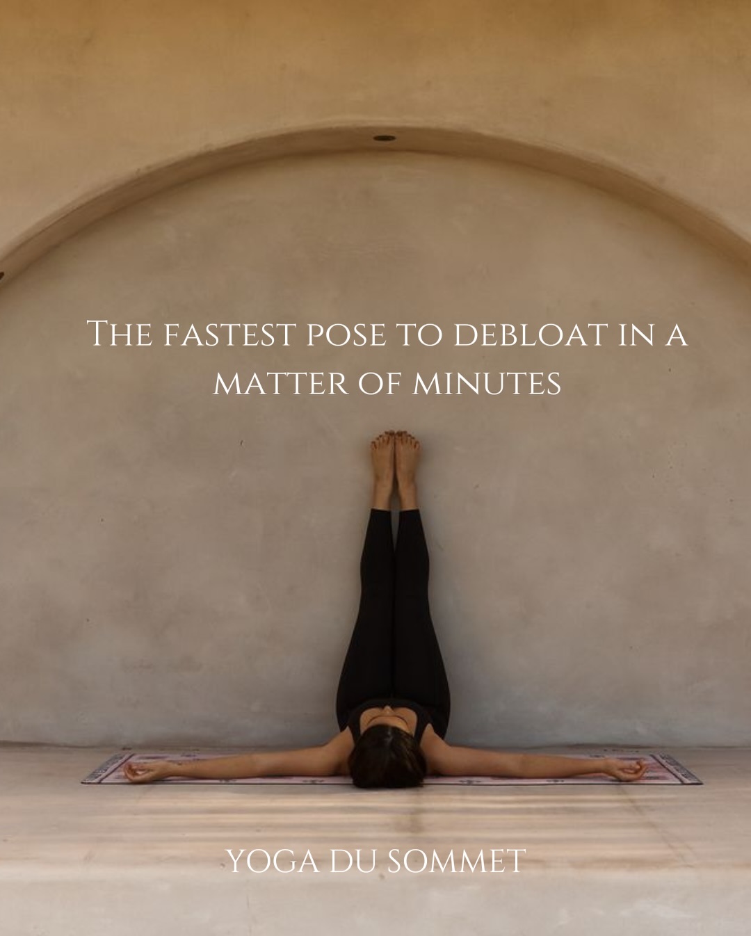 Feeling bloated? Here’s one simple yin pose you can do to help relieve it in just 5 minutes 🙏🏻
All you need is a wall… and you.
Legs Up the Wall is a classic yin pose that can support digestion, reduce bloating, and encourage lymphatic drainage. It’s gentle, restorative, and so effective!
I usually stay here for 15–20 minutes — until I get that funny numb “can’t feel my legs” sensation 😂
Next time you’re feeling bloated after a long, stressful day, a big meal, or right before bed, scoot your hips close to a wall and let your legs rest up against it.
Add props if you have them — a bolster or pillow under your lower spine and a small cushion under the base of your neck can make it even more supportive and relaxing.
Give it a try and let yourself soften. Relaxation… and deflation… incoming 🤍✨
YOGA DU SOMMET
Have you given this pose a go?