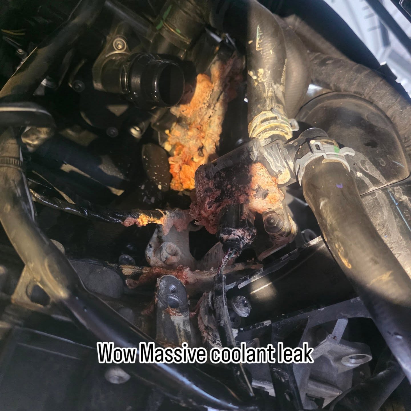 2020 Tiguan waterpump leak