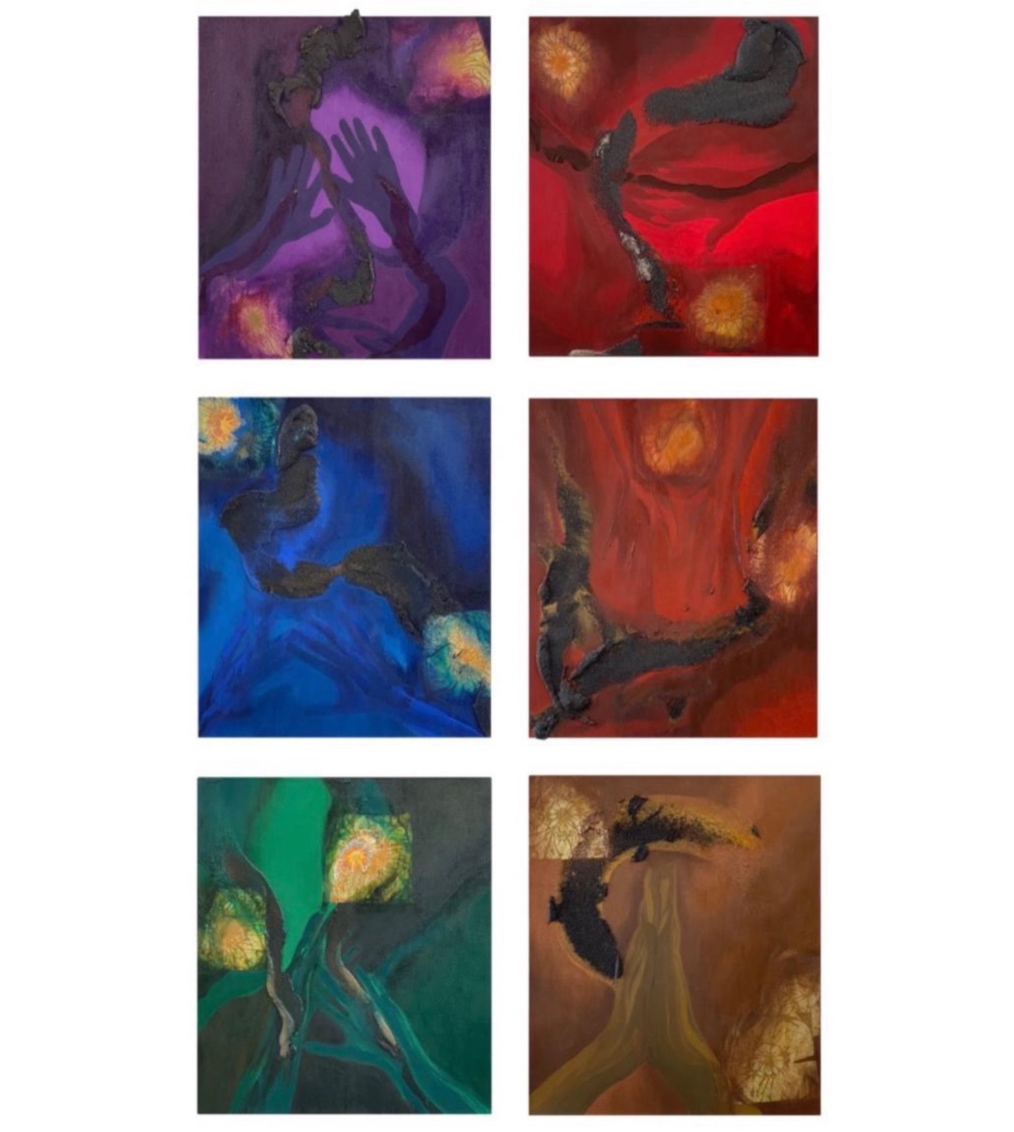 Colour alters perception.
Gesture reveals intention.
Six expressions of one inner force.
Where colour becomes ritual — and ritual becomes transformation.
(LailaKhanFurniturewalla, ContemporaryArt, AbstractArt, ArtAndRitual, ColorAsEmotion, GestureInArt, TexturedArt, ArtisticExpression, InnerEnergy, ArtTransformation, VisualPhilosophy, ArtisticJourney, ArtAndSoul, ModernArtist, IndianContemporaryArt, ArtCollectors, GalleryArt, ArtExhibition, ArtProcess, ArtistStudio, ConceptualArt, AbstractExpression, ArtAndEmotion, FineArtPainting, ArtNarrative, ArtOfColor, TexturedCanvas, ArtInFocus)