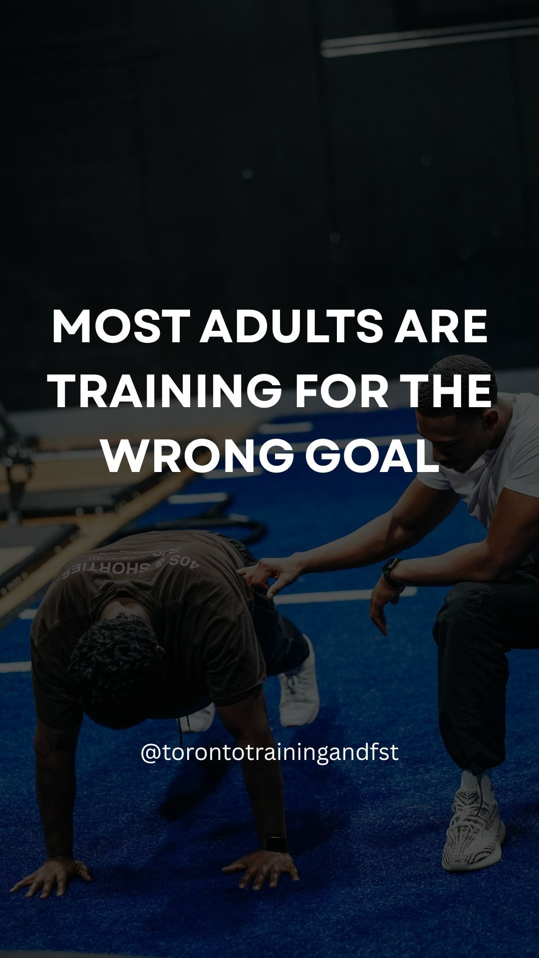 Most adults are training for the wrong goal.
If you’re not stepping on stage, why are you training like you are?
If your goal is to move well, feel strong, and still be capable 10–20 years from now, your workouts should reflect that.
Focus on the basics.
Squat. Hinge. Lunge. Push. Pull. Carry.
When you train for function, your body usually responds the way you want it to anyway.
Movement first.
Physique follows.
#functionalstrength #functionalstrengthtraining #torontopersonaltrainer #torontotrainingandfst