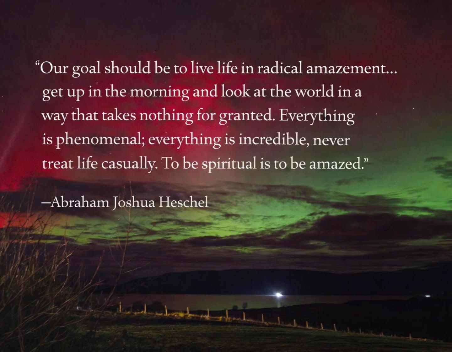 Today's #monthofministry prompt is
"๐๐ฒ ๐ถ๐ป ๐ช๐ผ๐ป๐ฑ๐ฒ๐ฟ"
๐Wake as if nothing is guaranteed.
As if the light is a miracle that almost didnโt happen.
๐ฟThe steam from your coffee.
Warm sunlight on your skin.
A bird stitching the morning together.
Nothing ordinary.
Nothing owed.
๐To be spiritual is not to escape the world
but to be astonished by it.
To let existence itself undo you a little.
Radical amazement is quiet resistance
to cynicism,
to numbness,
to taking life casually.
๐Today โ what might shift
if you treated everything
as phenomenal?
#wonder #payattention #awe #amazement