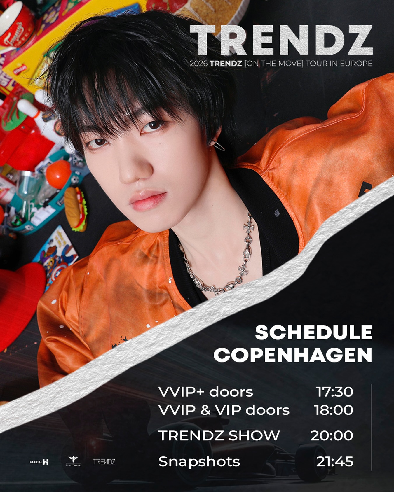 TRENDZ in Copenhagen - Timetable ⏰ 🏁
🎟️ Tickets still available on envolprod.com
🇩🇰 25.02 • COPENHAGEN @pumpehuset
#TRENDZ #TRENDZEuropeTour #트렌드지