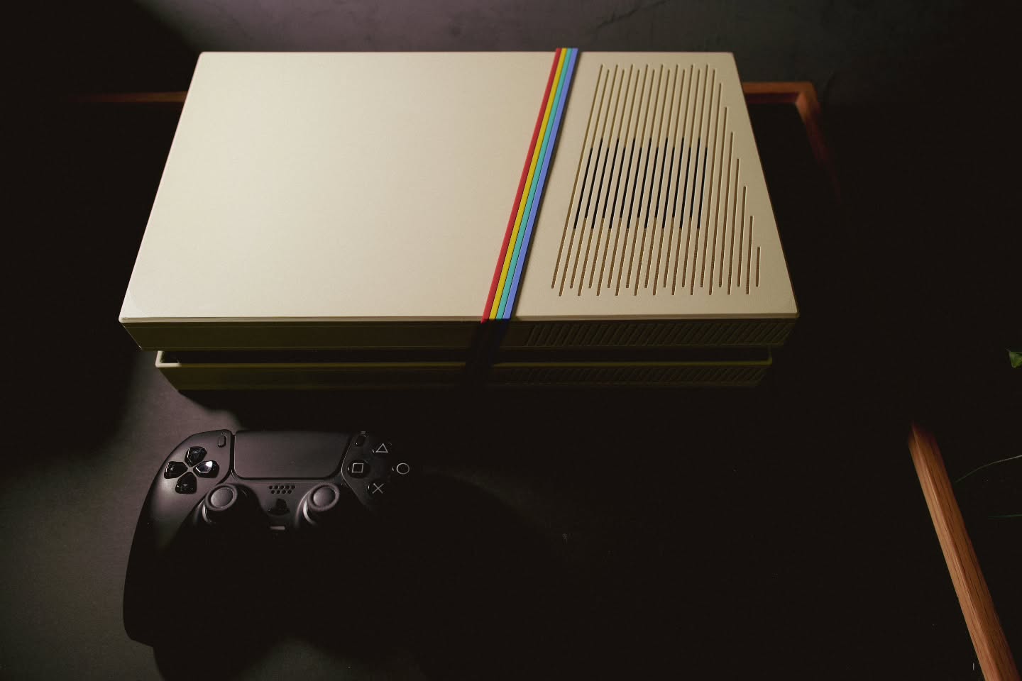 Maybe retro look ? What do you think ? I Will have 7 sets to giveway to anyone who will share this post or repost :) ( you need to pay for postage ) so this is 3d printed playstation 5 slim faceplate I should be done in about 3 weeks to have file avalible for share #3dprinting #playstation5 #playstationslim #retrogaming