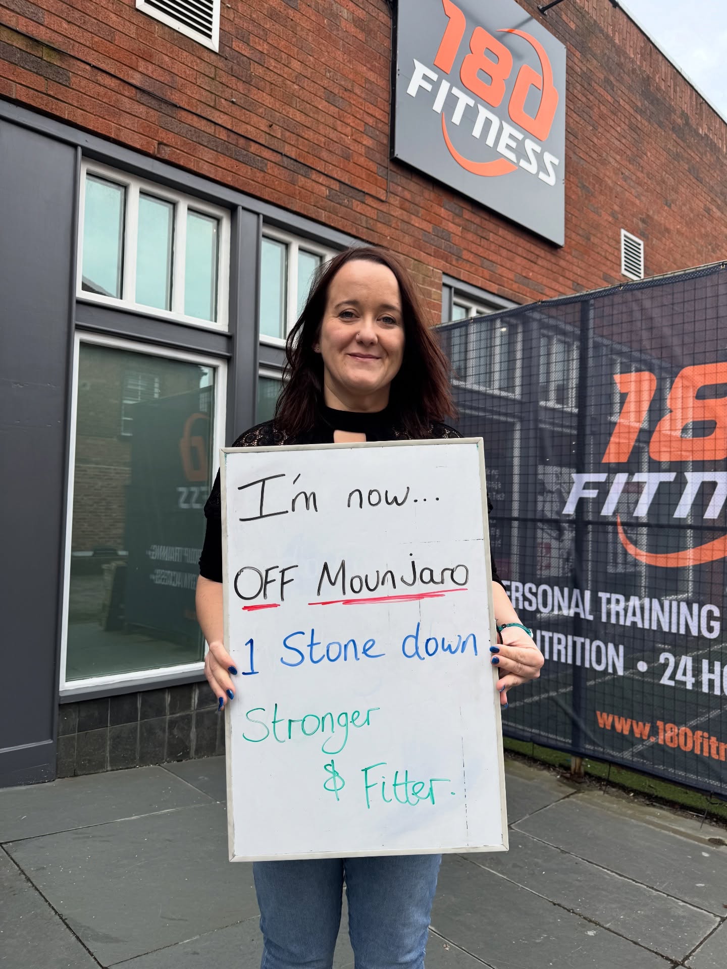 @richardsonmichaela Transformation 💪✨
8 stone down in total 🔥
To read Michaela’s full story, see below 👇🏼
Since starting at 180 Fitness, Michaela has:
✔️ Come fully off Mounjaro
✔️ Overcome gym fear & built body confidence
✔️ Broken through a plateau & lost another stone
✔️ Built impressive strength & fitness
✔️ Learned how to train & fuel her body
✔️ Built sustainable habits for lifelong health
We are so proud of you, Michaela 🙌🏼🔥
Here’s her journey in her own words:
“After most of my teenage and adult life overweight, and worsening arthritis in January 2025 at 35, I decided enough was enough and started Mounjaro.
I had tried every diet before. Nothing lasted, or I hit a plateau and regained the weight.
After 12 months and 7 stone lost with only walking, I had little knee pain and felt better, but was still unfit and unhappy with sagging skin and the final 2–3 stone.
I knew I needed a gym to improve fitness, tone and lose the final weight. This is where 180 Fitness came in.
Joining in January, I was very nervous as a gym novice with low confidence and fear of judgement. I needn’t have worried — I was put at ease immediately.
I chose small group PT three times a week for support and accountability. Dave, Jake and James have been welcoming, encouraging and knowledgeable.
The SGPT members of all abilities and ages have also been supportive and friendly.
I’m now off Mounjaro and 1 stone down in 7 weeks, losing inches and becoming fitter and stronger. I know I can reach my goals with the support of the team at 180 Fitness.
Here’s to the future. Thanks guys.”
Need support with your health & fitness?
DM us to arrange a free consultation and chat through your goals 💪🏽
#180Fitness #MemberJourney #SustainableFatLoss #WomensFitness #StrongerEveryday Transf