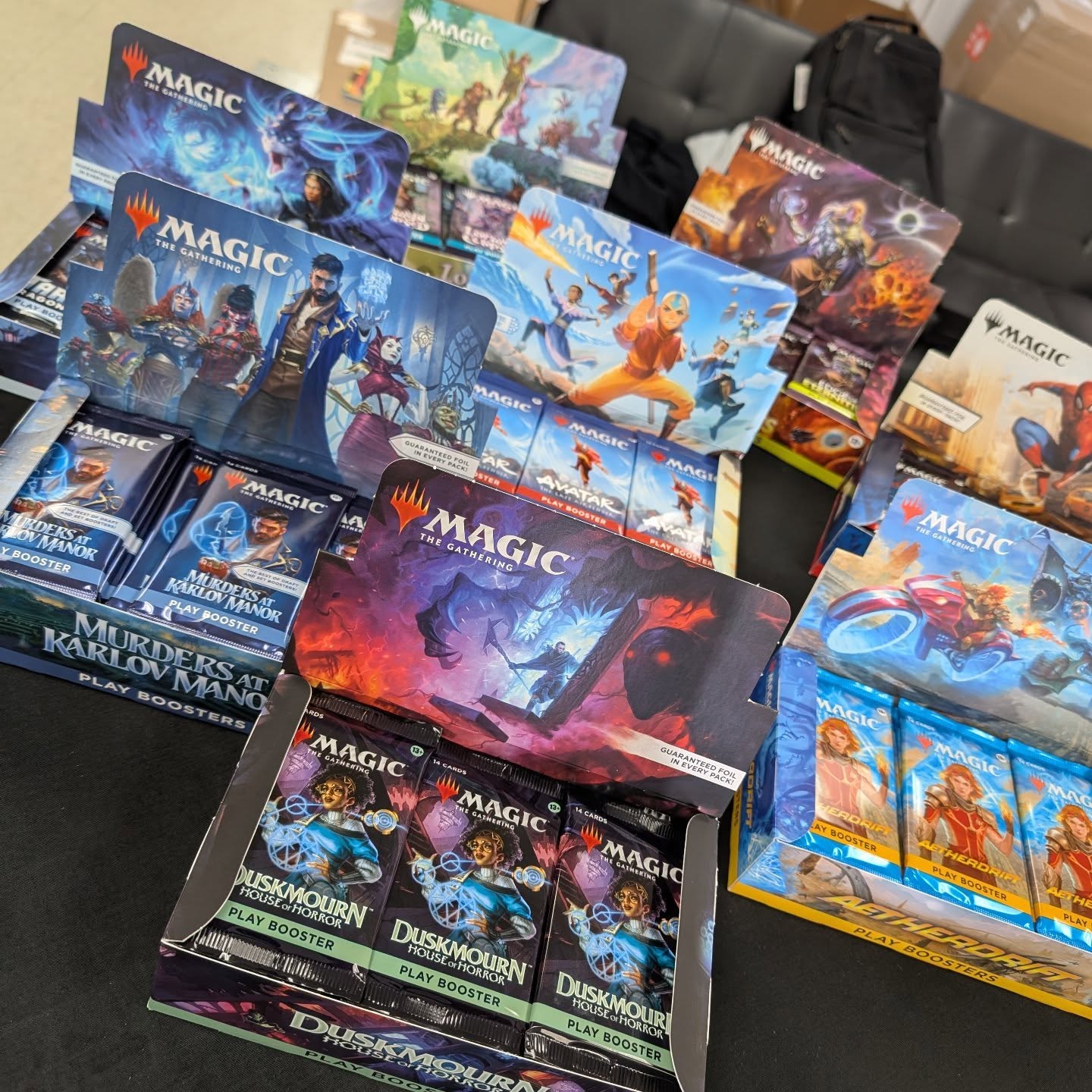 We have magic and tables back up and running! #MTG #magicthegatheirng #haikupopgaming #HaikuPop #popupstore