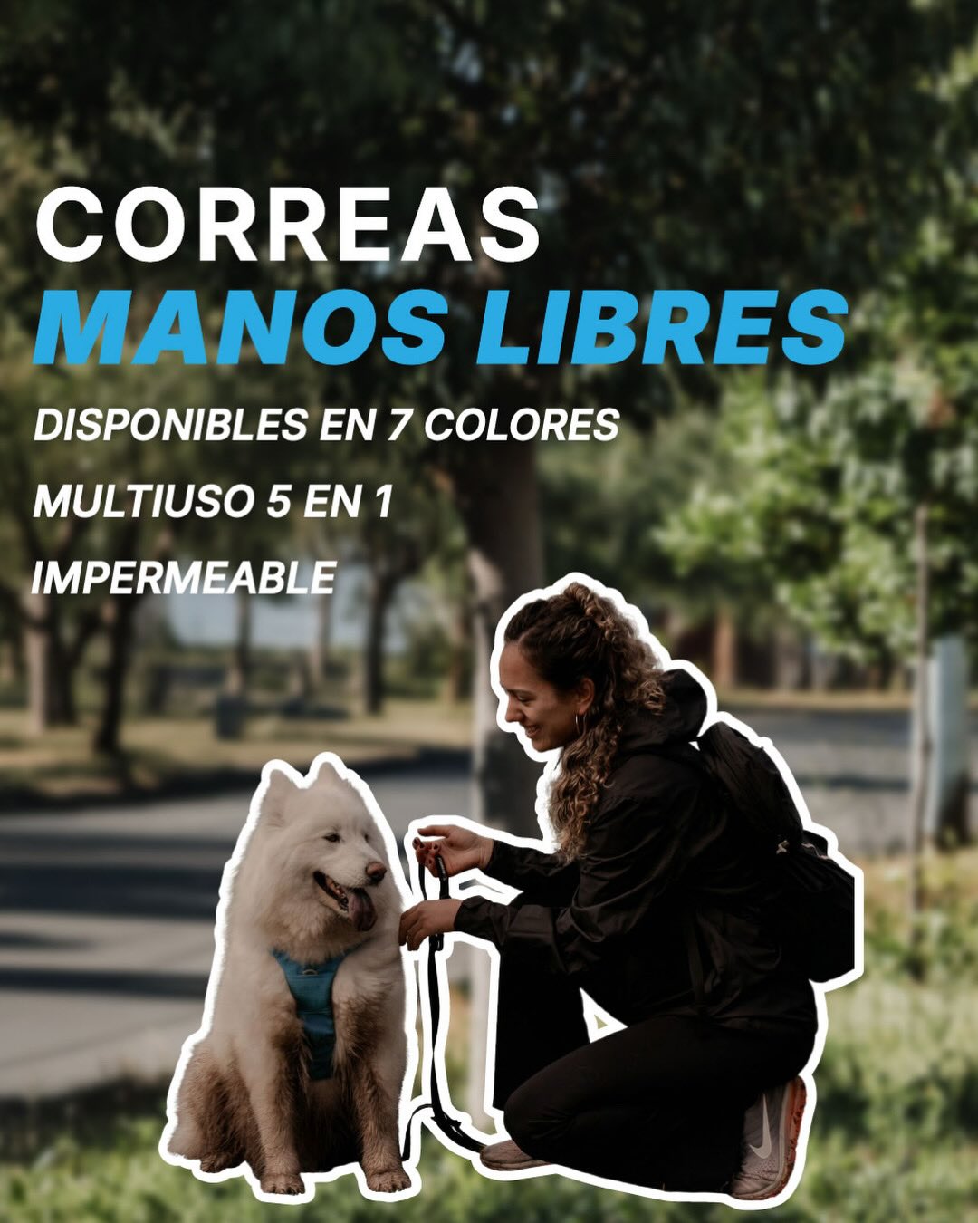 Colección Manos Libres Petlounge
No es solo una correa, es libertad, conexión y funcionalidad con un diseño multiuso e impermeable 🐶🐾
#correamanoslibres #petlovers