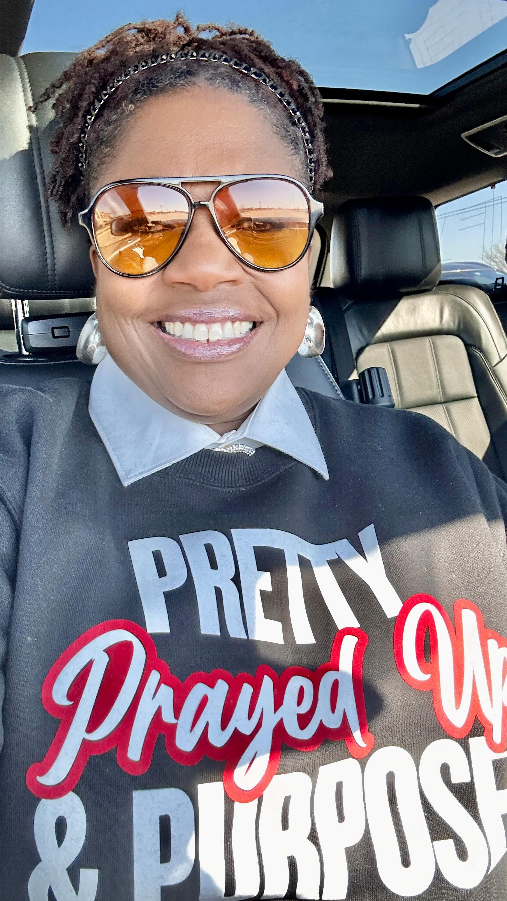 We are PRETTY. We are PRAYED UP. And we are walking in PURPOSE. 🌸🌻🌼🌺
This is more than a sweatshirt… it’s a declaration. Every time you put it on, you remind the world AND yourself who you are becoming.
💟 NOW TAKING ORDERS
Yes sis, you can customize your colors to match YOUR style, YOUR brand, or YOUR ministry vibe.
Whether you want bold and classic, soft and feminine, or something uniquely YOU… I’ve got you covered.
Drop a 💐 or send me a message to secure your customized “Pretty Prayed Up & Purposed” shirt today. Let’s wear our faith and purpose out loud!
#PrettyPrayedUp #PurposedWomen #FaithFashion #sheblooms