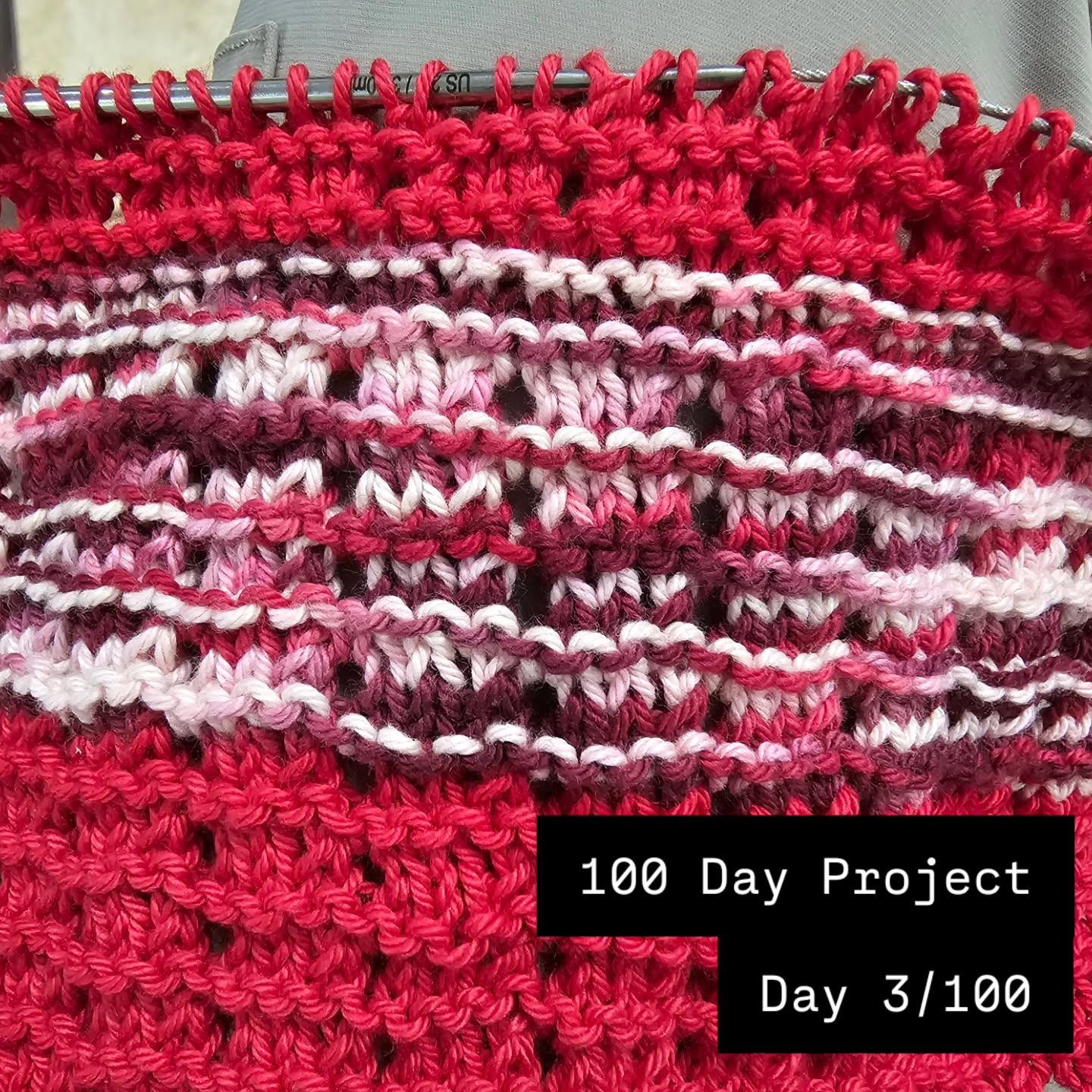 I picked up stitches on a cast on edge for the first time ever. Feeling really pleased with this
#dothe100dayproject @dothe100dayproject #100daysofknitting