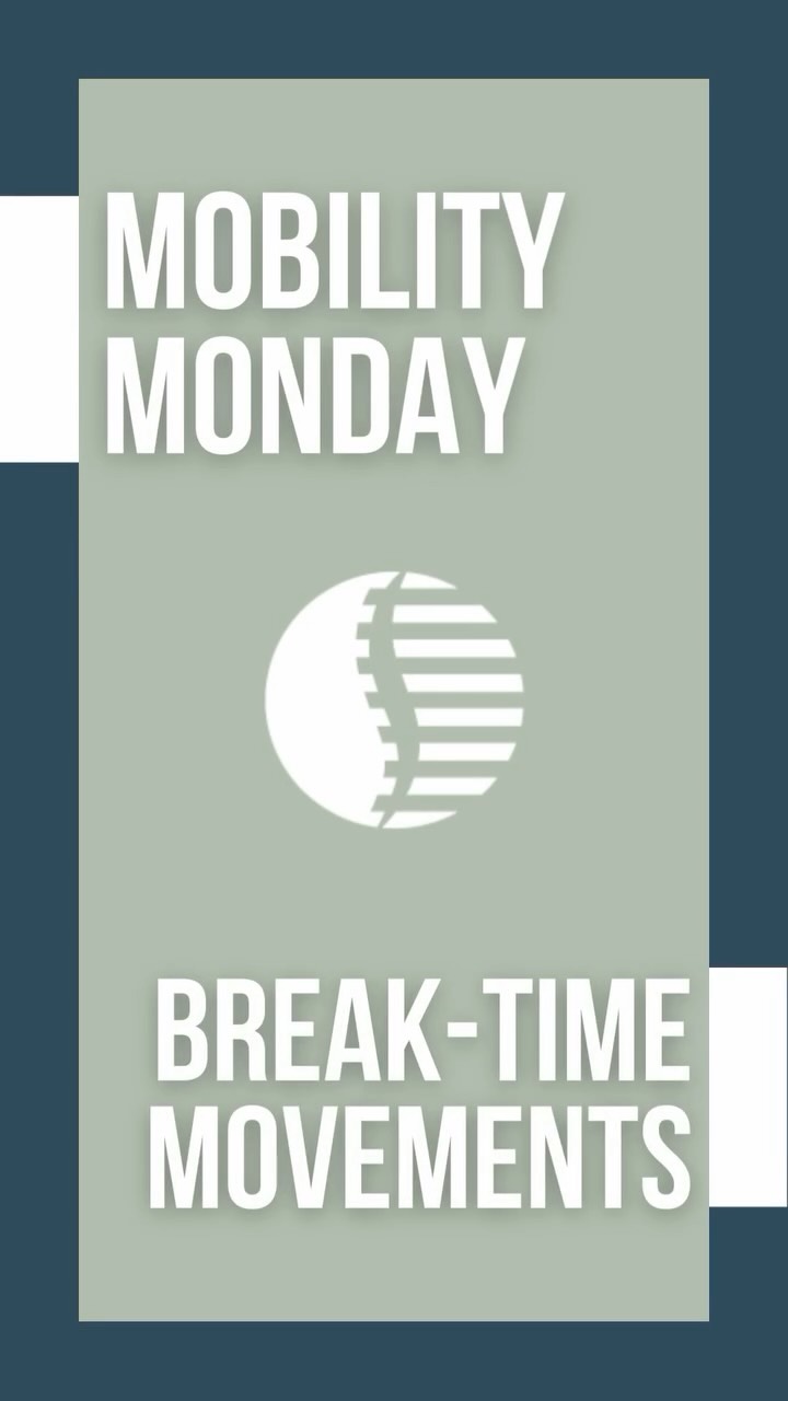Mobility Monday: Break-time Movements to stay mobile. ⭐️
You’ve spent years planning for the future, but when was the last time that you invested in your body? 🤔💭
Just a few minutes of intentional movement can help you to maintain your mobility, reduce stiffness, and keep you active for years to come.🏃🏼♀️💨
Move like it matters, because it does! 🤩✨
https://chiropractic.ca/move-like-it-matters/