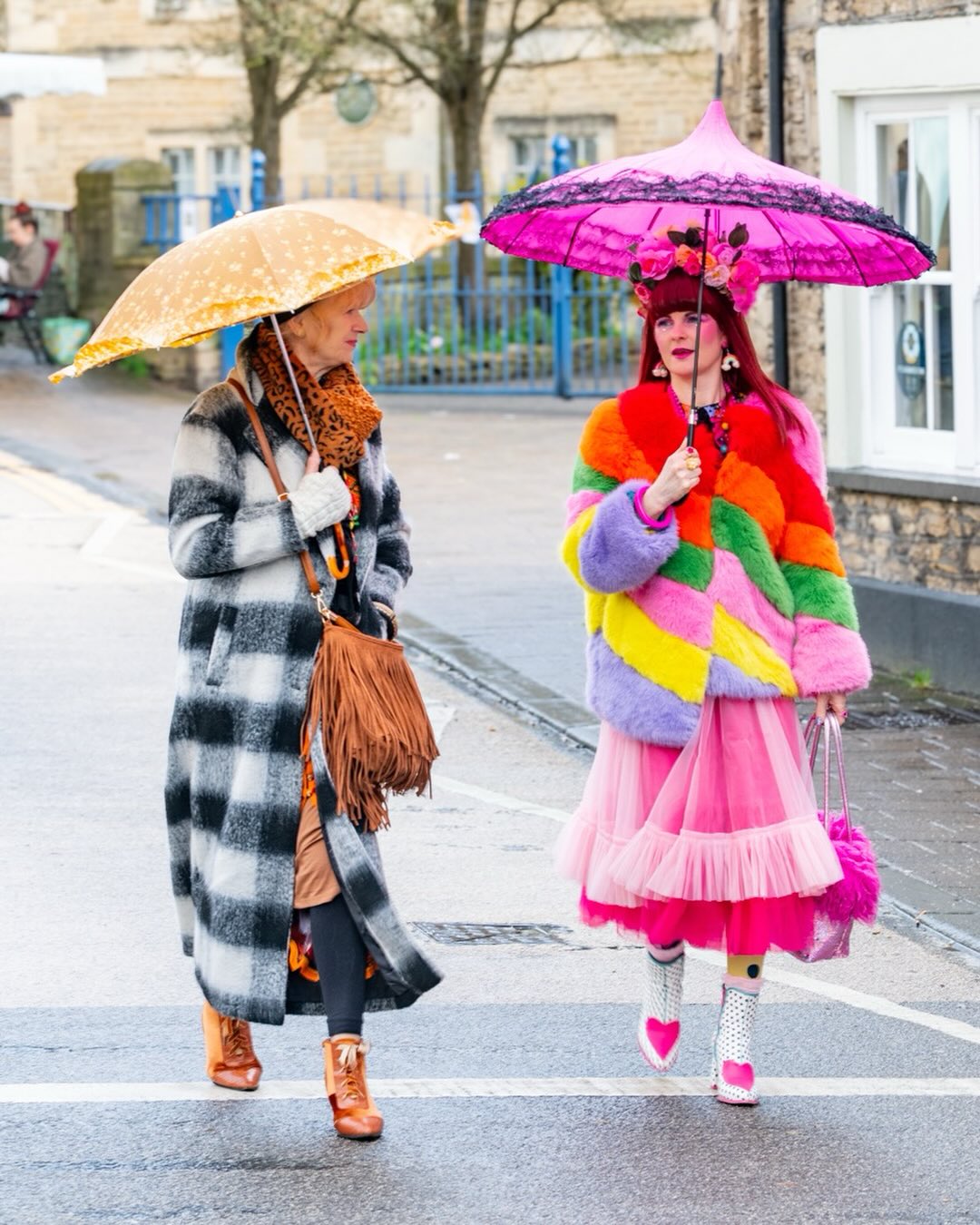 The first Sunday Independent Market was a triumph of flamboyant shoppers over the fickle British weather! #frome #fromeindependentmarket #fromesomerset #style #shopfrome @garfieldaustinphotography