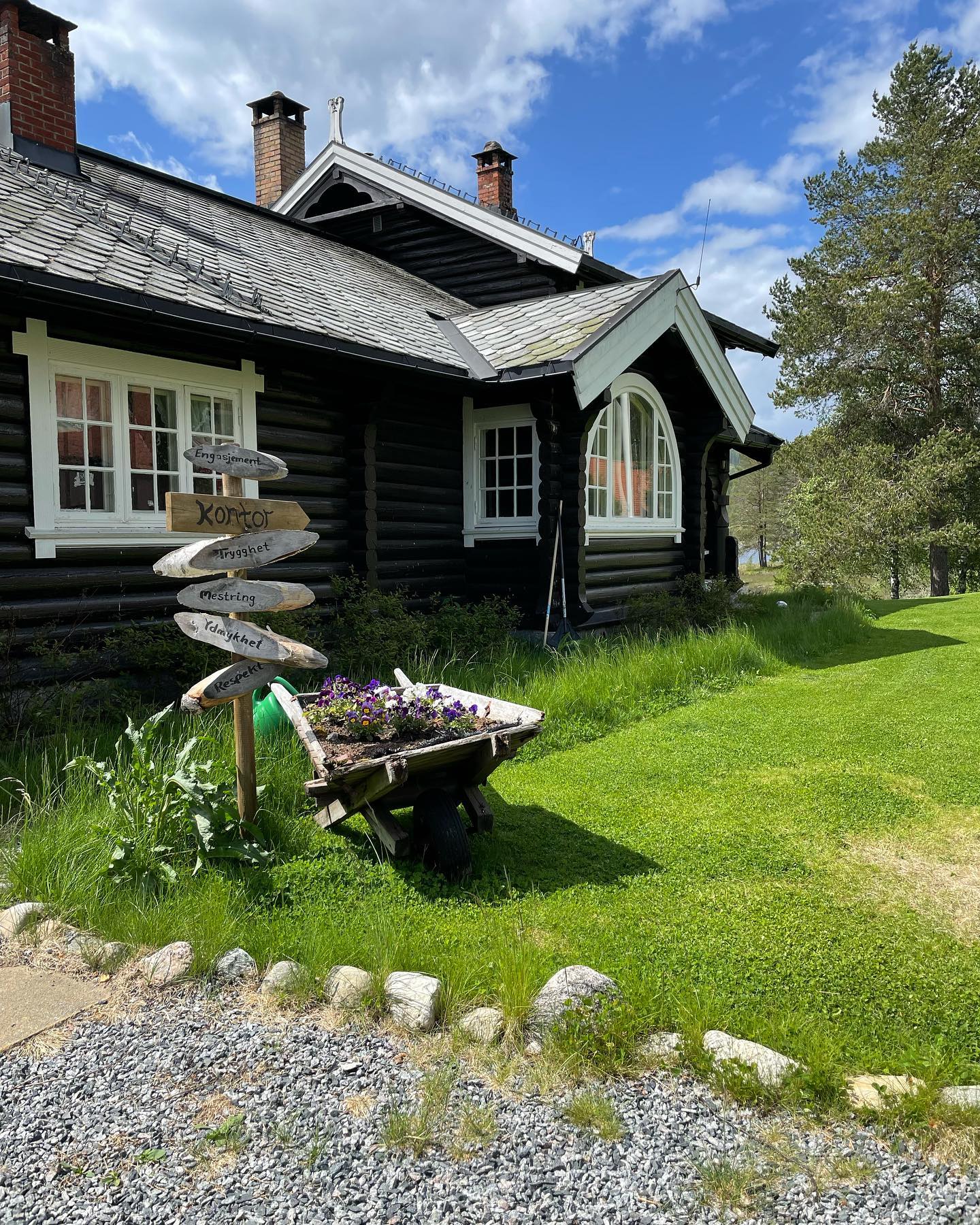 Hos oss skal den enkelte få mulighet til å ha en aktiv og meningsfylt tilværelse i felleskap med andre ! | With us, each individual will have the opportunity to have an active and meaningful life in community with others! 🌿 #nature #summer #care #norway