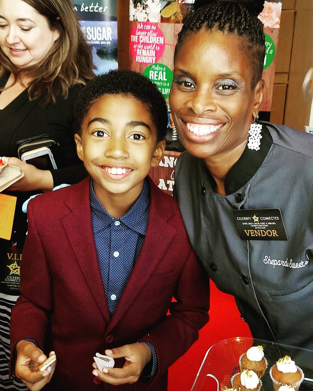 SHEPARDS SWEETS
MILES we are glad you enjoyed our famous Sweet Potato Cupcakes. 😆
#CelebrityConnected #blackish #abc #Emmy #Hollywood #Inglewood #GiftBags #shepardsweets #redcarpet #FollowUs #ORDERTODAY