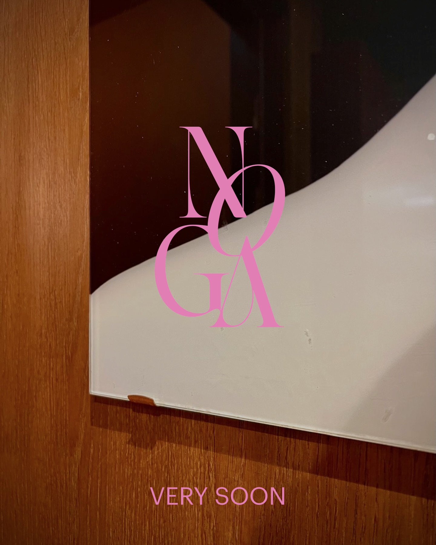 A corner. A curve.
A hint of what’s to come.
NOGA, slowly revealing herself.