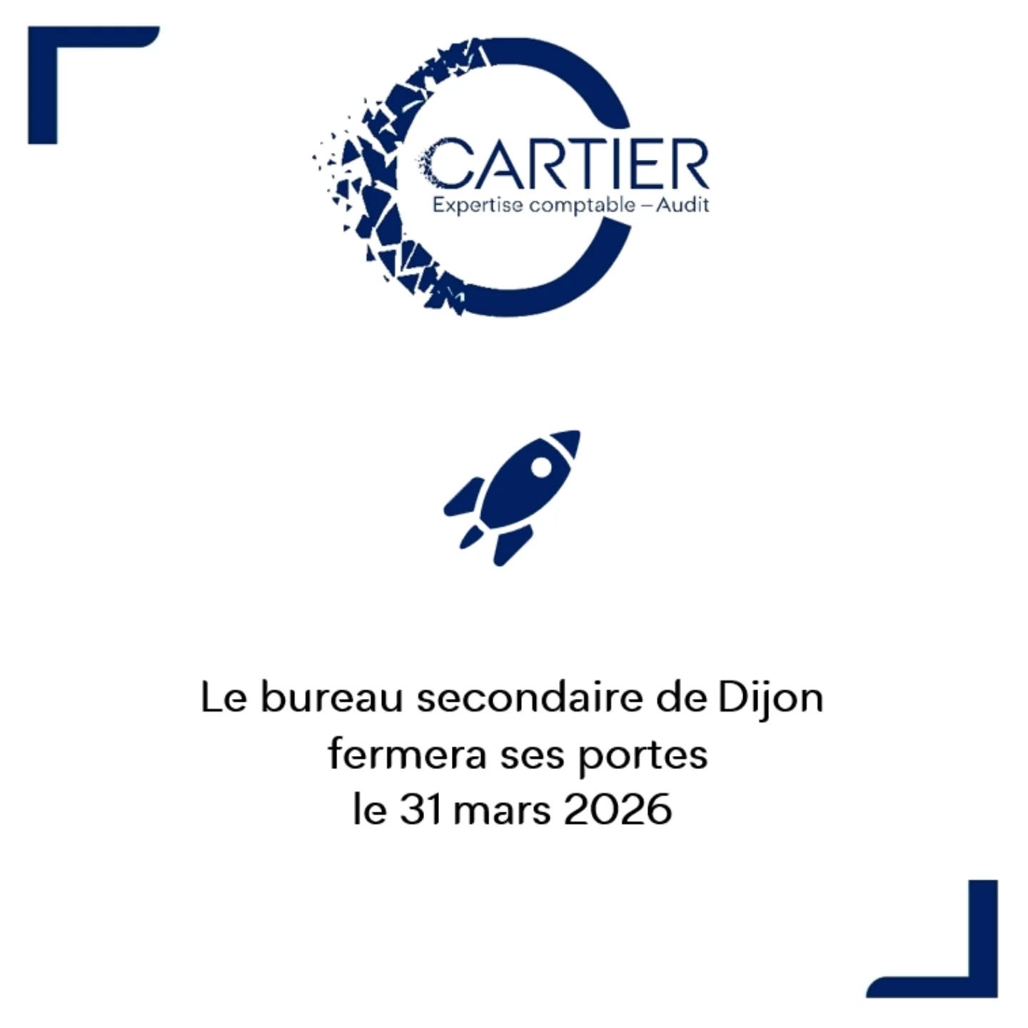 Nous avançons, grandissons et construisons chaque jour l’avenir du cabinet ✨
Pour concentrer notre énergie et poursuivre notre développement, nous quitterons définitivement notre bureau secondaire dijonnais à compter du 31 mars 2026 🚀
Tous nos rendez-vous se feront désormais exclusivement à Gevrey-Chambertin 🍇
« La meilleure façon de prédire l’avenir est de le créer. » — Peter Drucker
#cartierexpertise #madamebnc #maisonchambertine