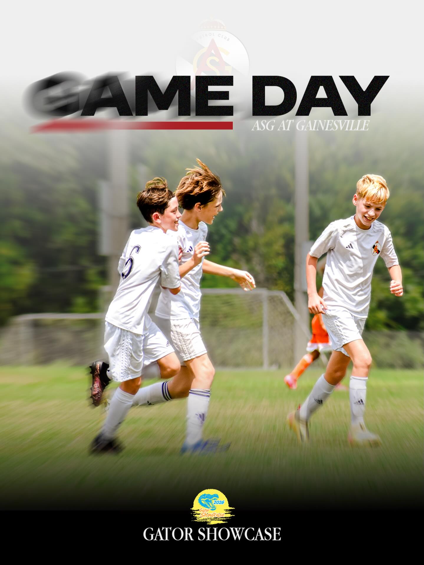 GATOR SHOWCASE!
Many of our teams head to Gainesville this weekend to compete at the Gator showcase.
Good luck and have fun!
GO ASG! More than a club.