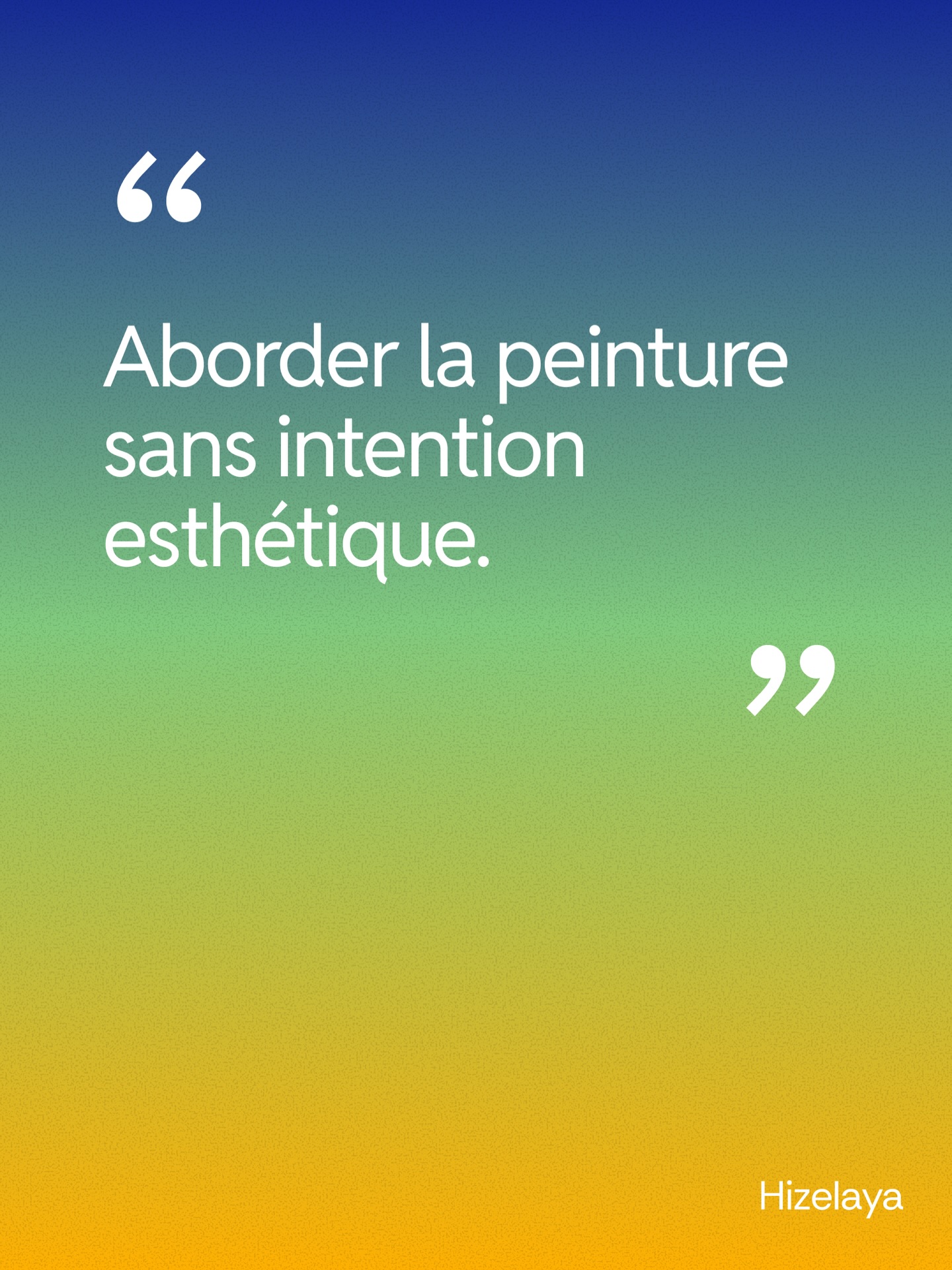 « Aborder la peinture sans intention esthétique »
Dans mon enfance, en province, dans les années 60, tout tourne autour de la beauté.
Dans la cuisine, on pouvait lire cette citation de Stendhal :
« La beauté est une promesse de bonheur. ». Seuls les adultes jugeaient de ce qui était beau. Ou non. Ça ne se discutait pas.
Aujourd’hui, j’ai choisi la peinture sensualiste. Et la peinture sensualiste ce n’est pas la beauté. Surtout pas.
C’est de l’émotion pure.
Et ça c’est moi.