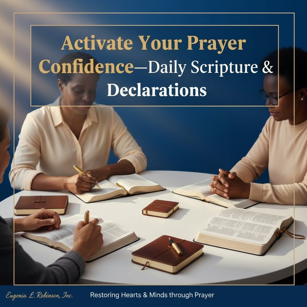 Struggling to pray with confidence lately? Imagine starting each day grounded in scripture and bold declarations. You’re not alone. At this table, faith and practical steps come together so you can activate your prayer life. Want to experience daily prayer confidence? Tap to join our community and receive your scripture activation today. ✨